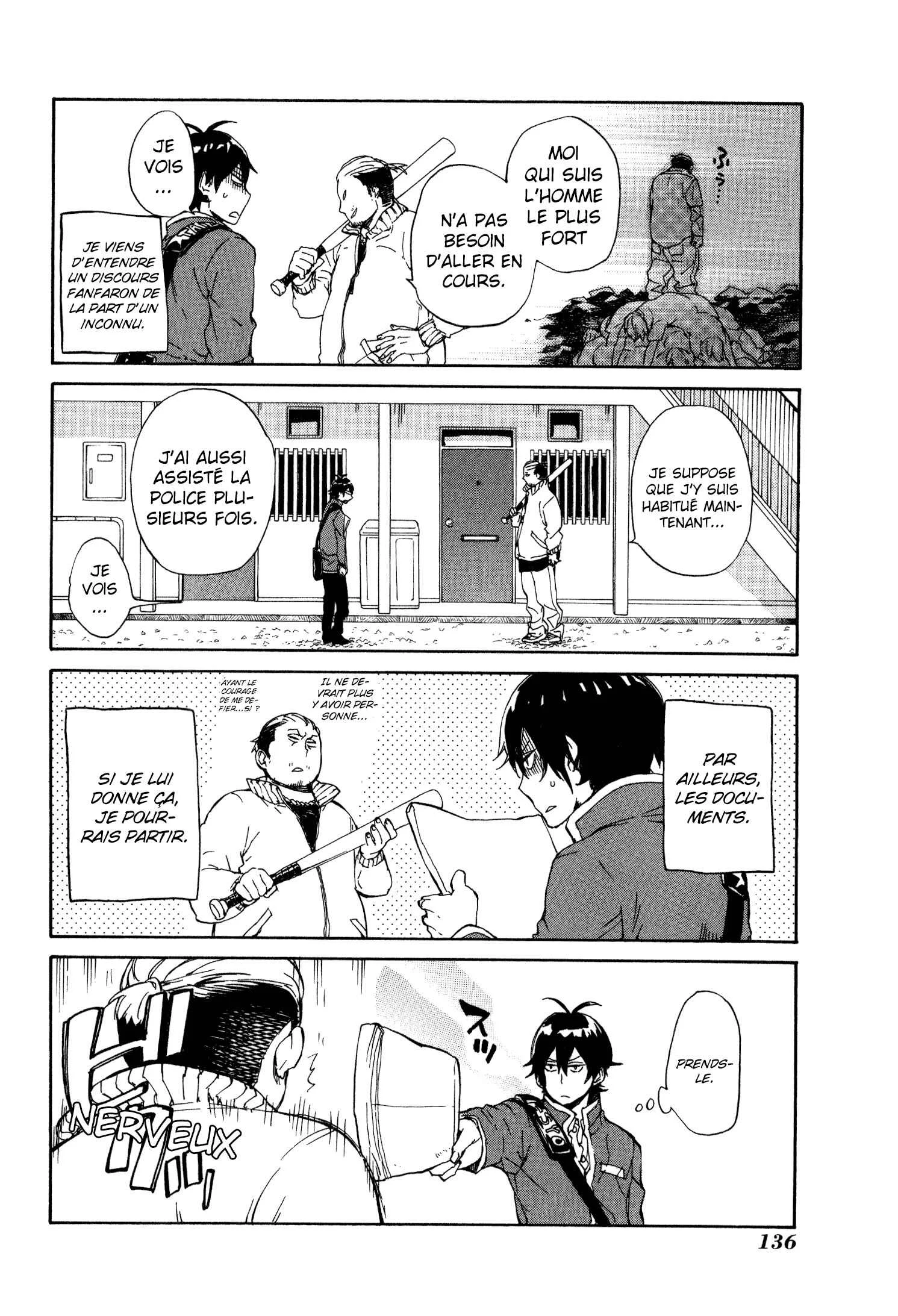 Handa-kun Chapitre 5: Handa-kun et le truand - Page 16