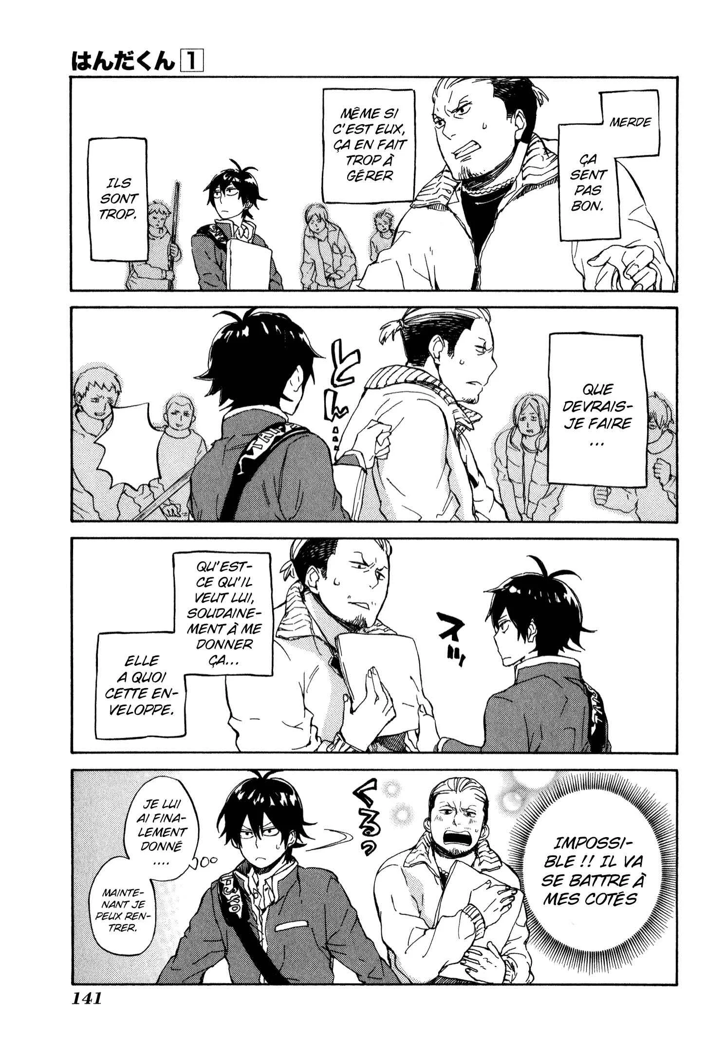 Handa-kun Chapitre 5: Handa-kun et le truand - Page 21