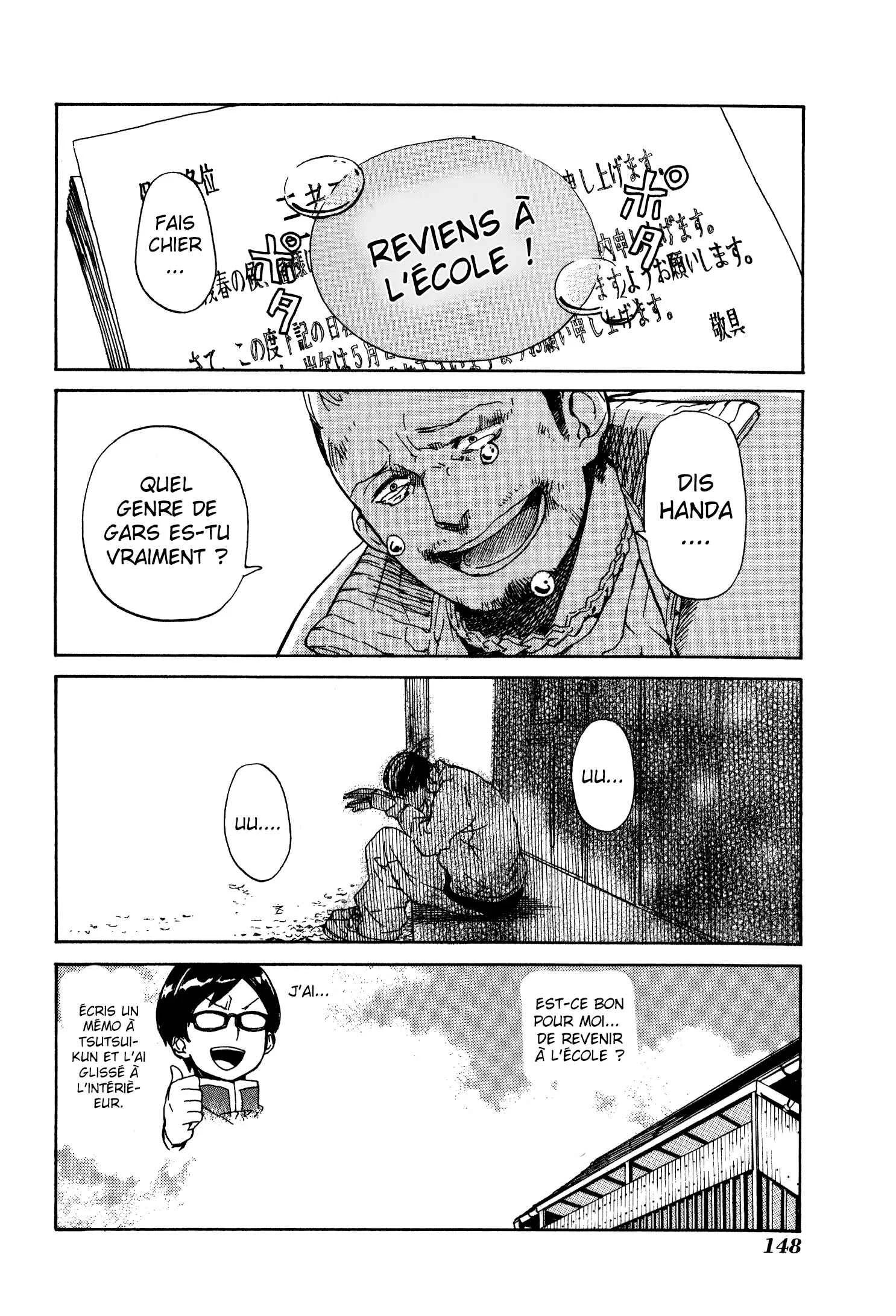 Handa-kun Chapitre 5: Handa-kun et le truand - Page 28