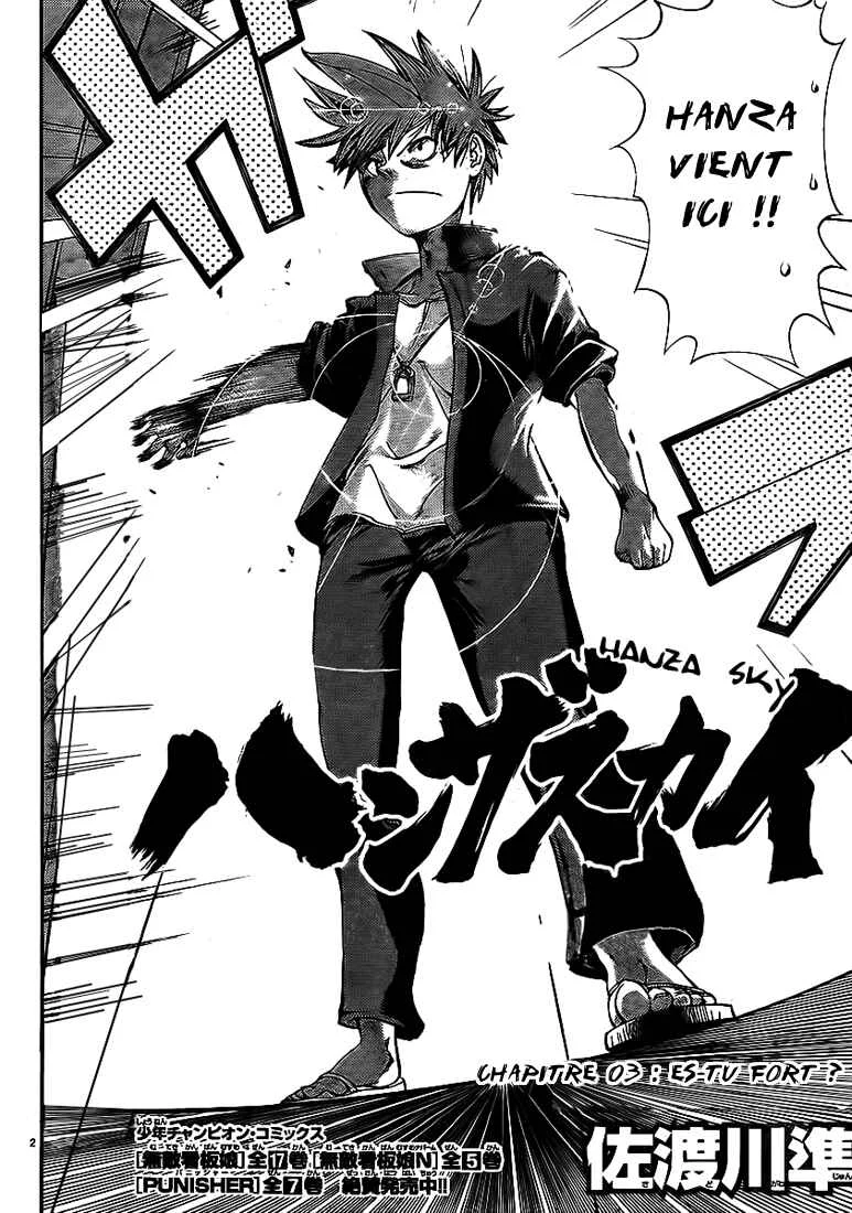 Hanza Sky Chapitre 3 - Page 3