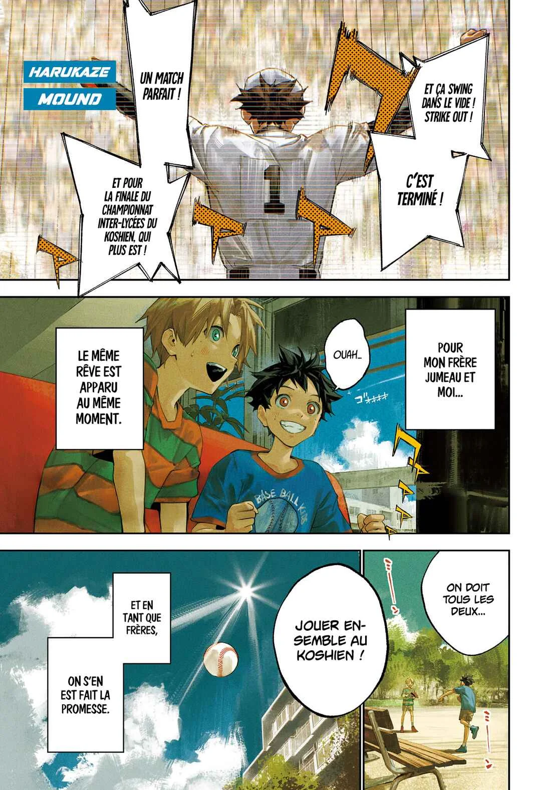 Harukaze Mound Chapitre 1: Des jumeaux que tout oppose - Page 1