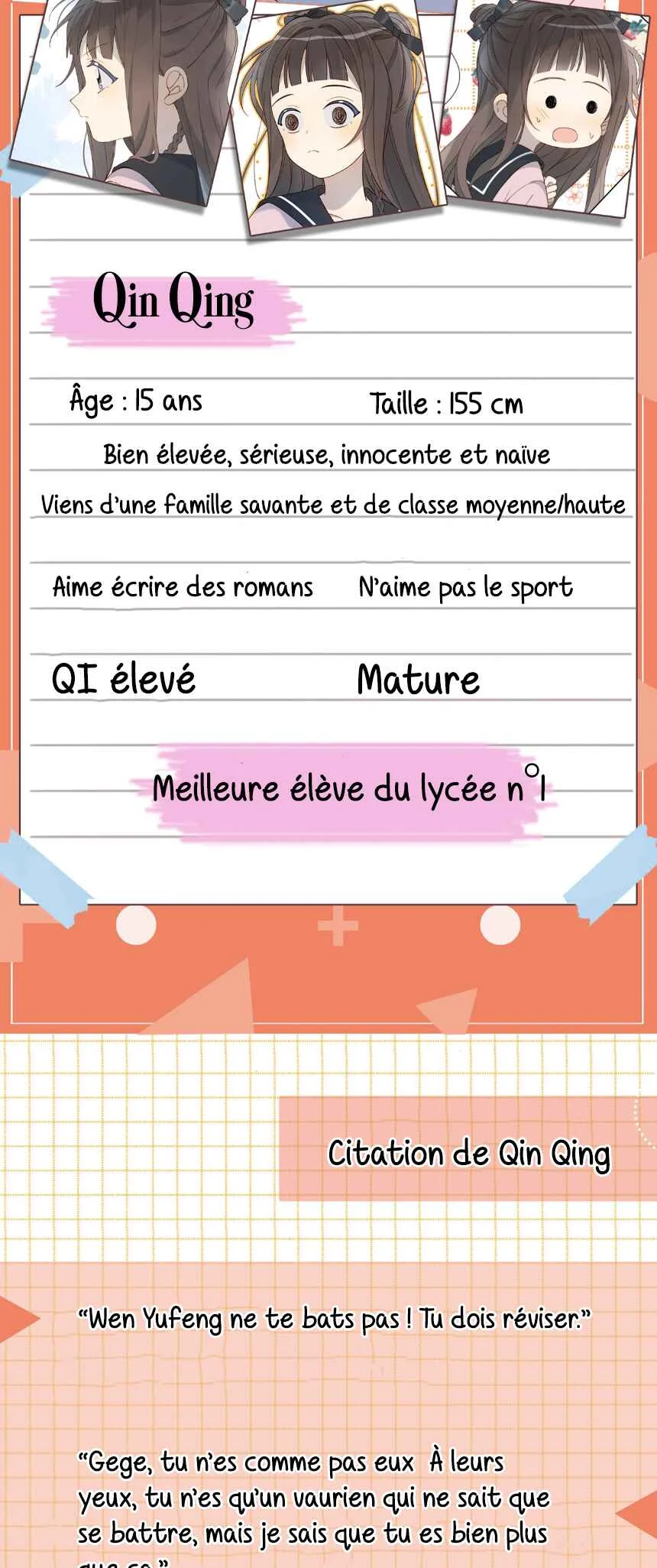 He Is So Flirty Chapitre 0: Présentation des personnages - Page 3