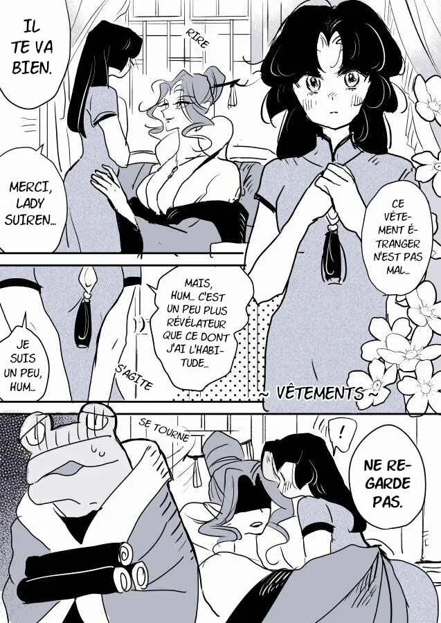 Hebi-onna to Kumotsu-chan Chapitre 4 - Page 1