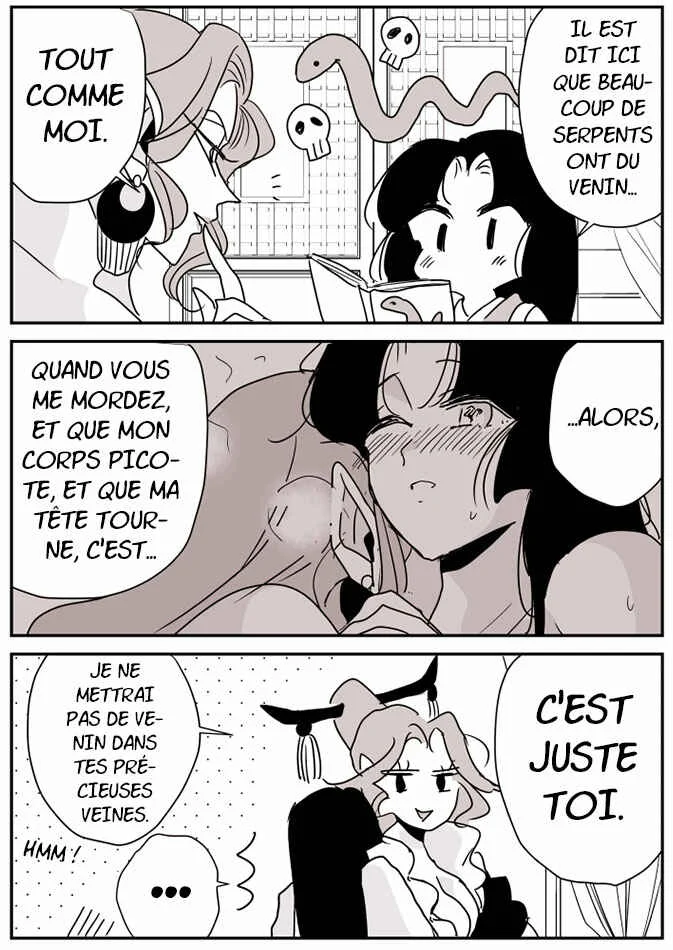 Hebi-onna to Kumotsu-chan Chapitre 7 - Page 15