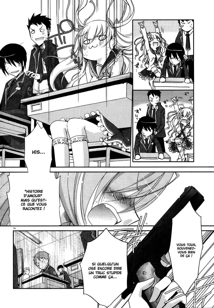 Hidan no Aria Chapitre 3: Je vous trouerai la poitrine ! - Page 19
