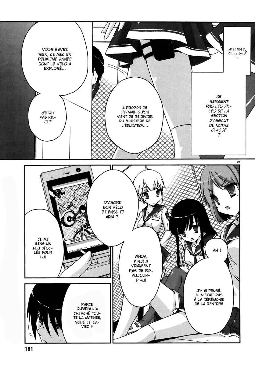 Hidan no Aria Chapitre 3: Je vous trouerai la poitrine ! - Page 22