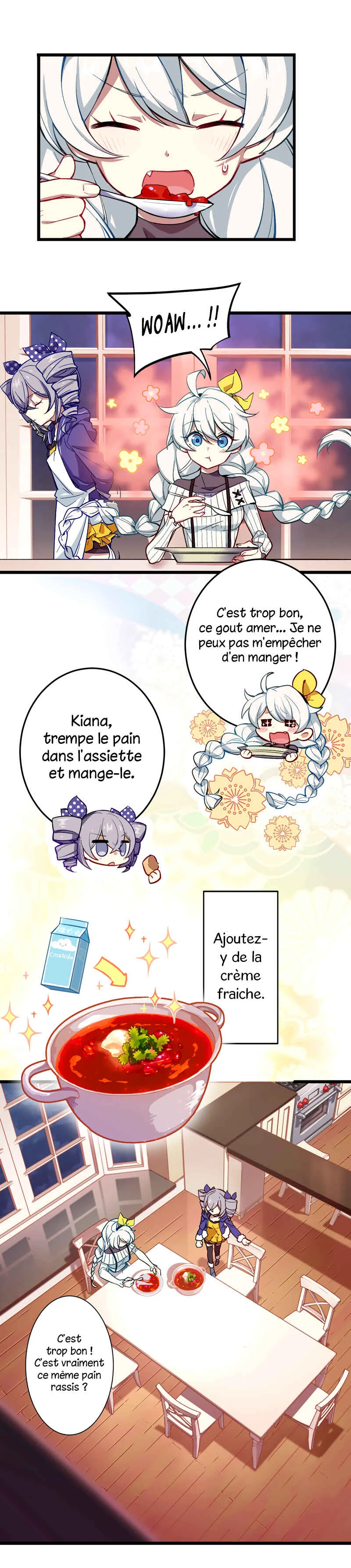 Honkai Impact 3rd - Valkyries' Dining Escapades Chapitre 1: Vieux souvenirs du Bortsch à la russe - Page 7