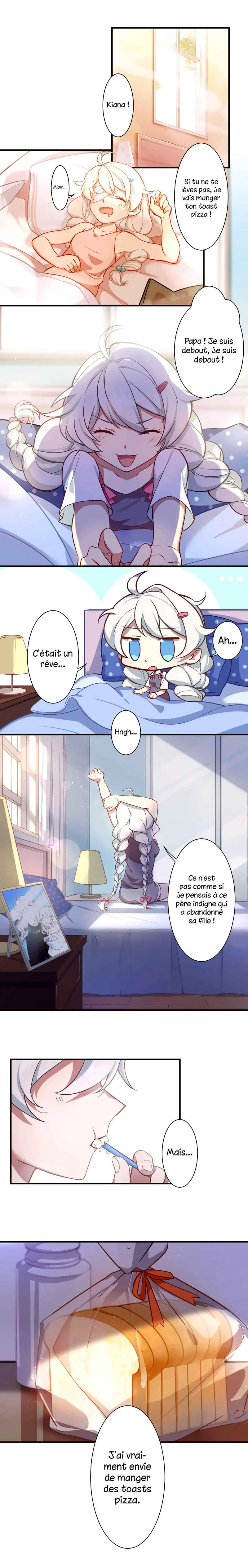 Honkai Impact 3rd - Valkyries' Dining Escapades Chapitre 2: Toast pizza brulé - Page 1
