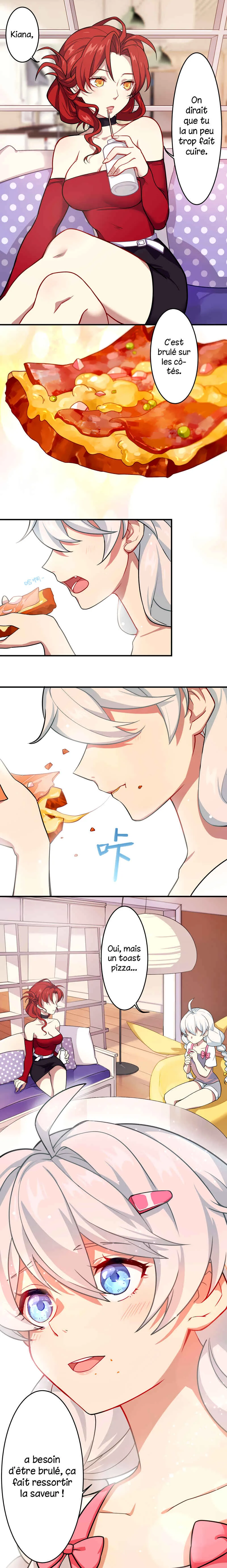 Honkai Impact 3rd - Valkyries' Dining Escapades Chapitre 2: Toast pizza brulé - Page 6