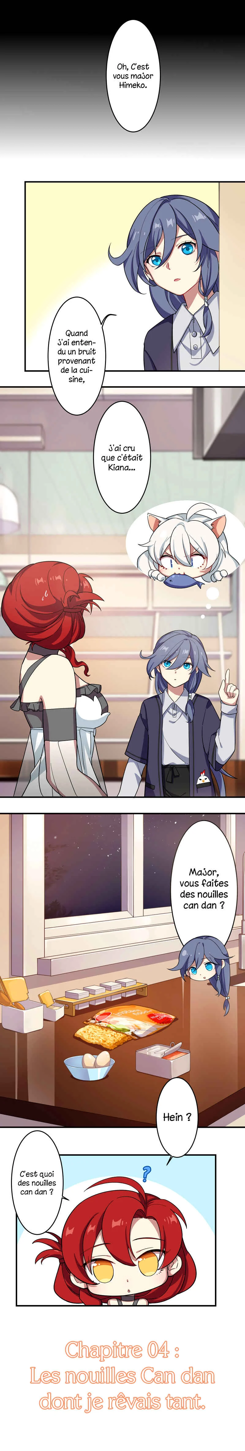 Honkai Impact 3rd - Valkyries' Dining Escapades Chapitre 4: Les nouilles Can dan dont je rêvais tant - Page 5