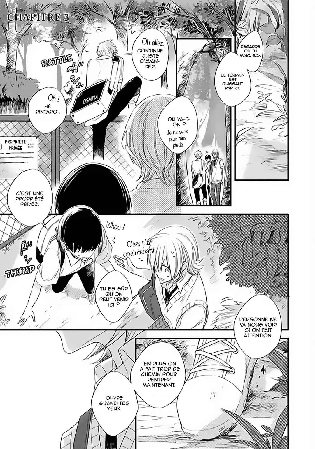 Hoshi ni Ochiru Efude Chapitre 3 - Page 3