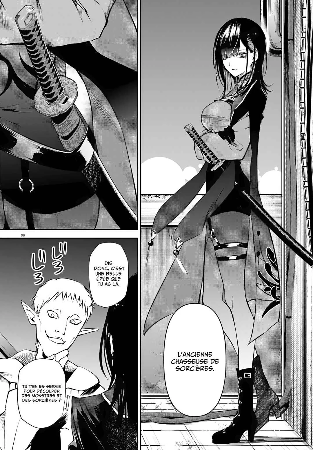 Howling Blaze: Souen no Kenshi to Fushi no Majo Chapitre 1: Le poids des ennemis jurés - Page 5