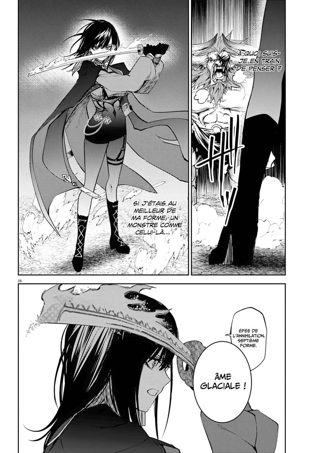 Howling Blaze: Souen no Kenshi to Fushi no Majo Chapitre 1: Le poids des ennemis jurés - Page 25