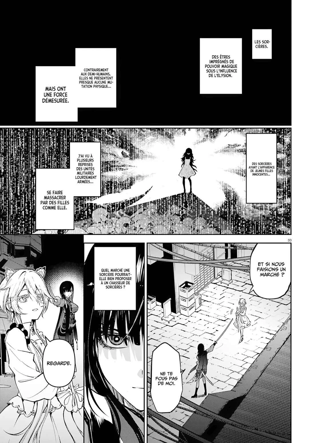 Howling Blaze: Souen no Kenshi to Fushi no Majo Chapitre 1: Le poids des ennemis jurés - Page 30