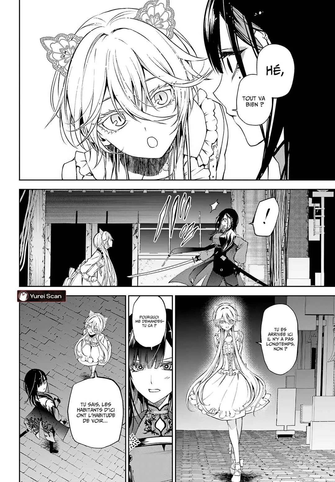 Howling Blaze: Souen no Kenshi to Fushi no Majo Chapitre 1: Le poids des ennemis jurés - Page 33