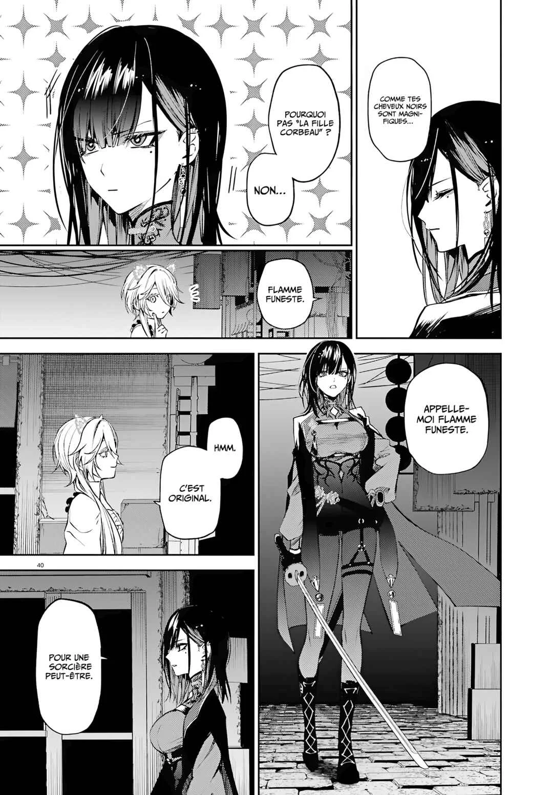 Howling Blaze: Souen no Kenshi to Fushi no Majo Chapitre 1: Le poids des ennemis jurés - Page 37