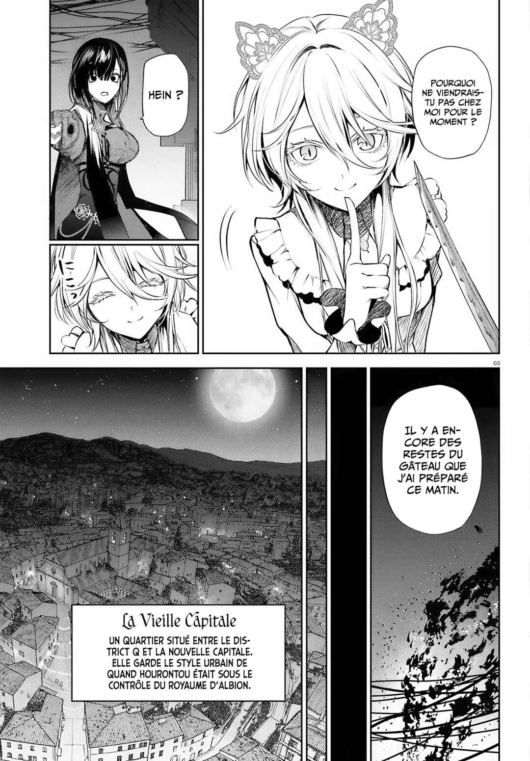 Howling Blaze: Souen no Kenshi to Fushi no Majo Chapitre 2: Le Nekoyuukan - Page 3