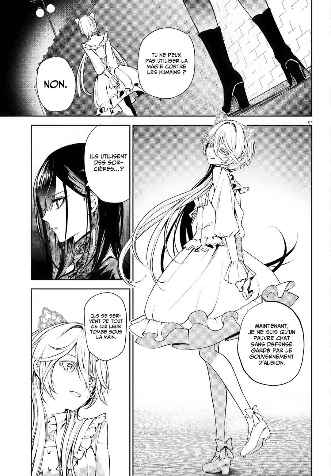 Howling Blaze: Souen no Kenshi to Fushi no Majo Chapitre 2: Le Nekoyuukan - Page 7