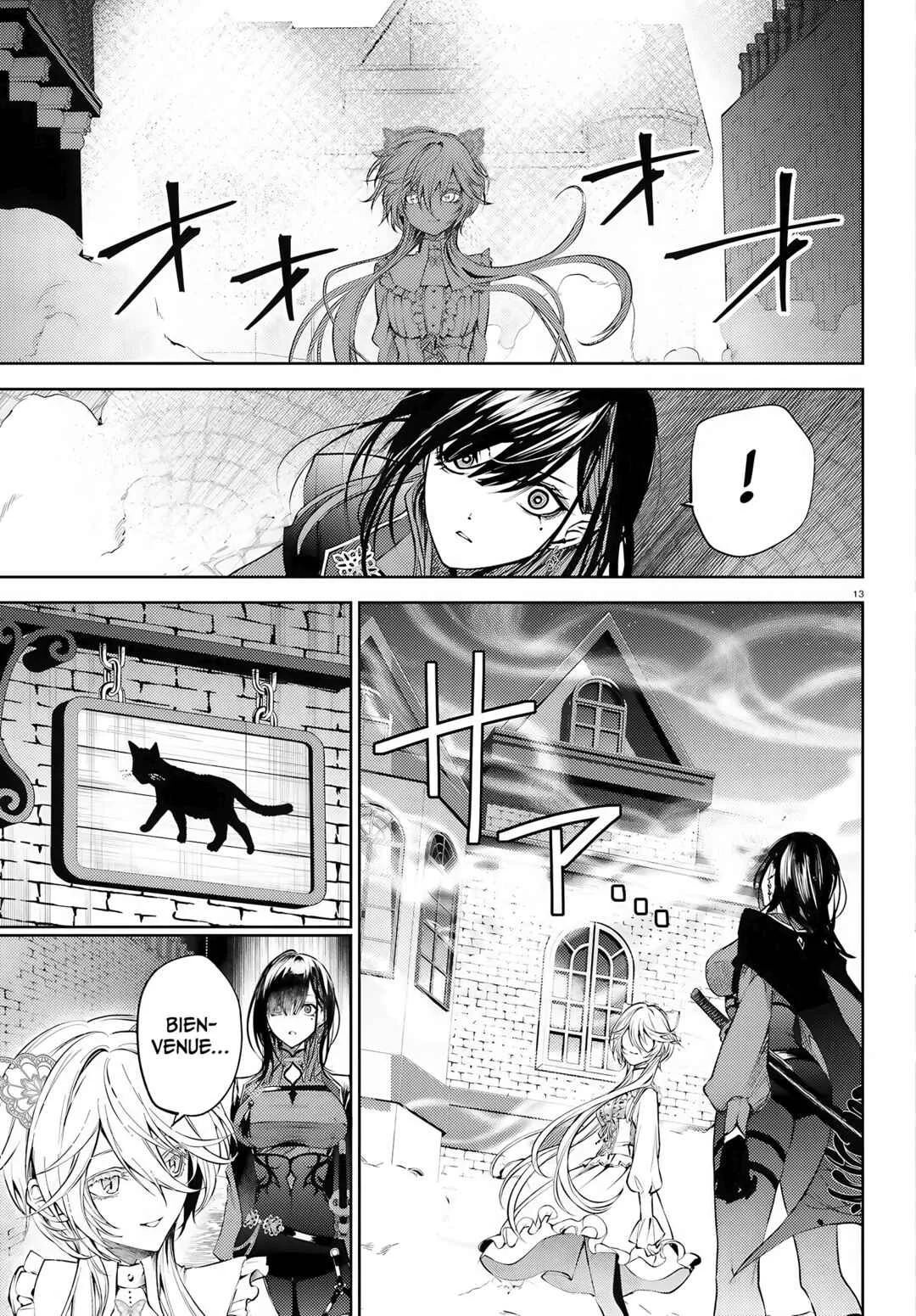 Howling Blaze: Souen no Kenshi to Fushi no Majo Chapitre 2: Le Nekoyuukan - Page 13