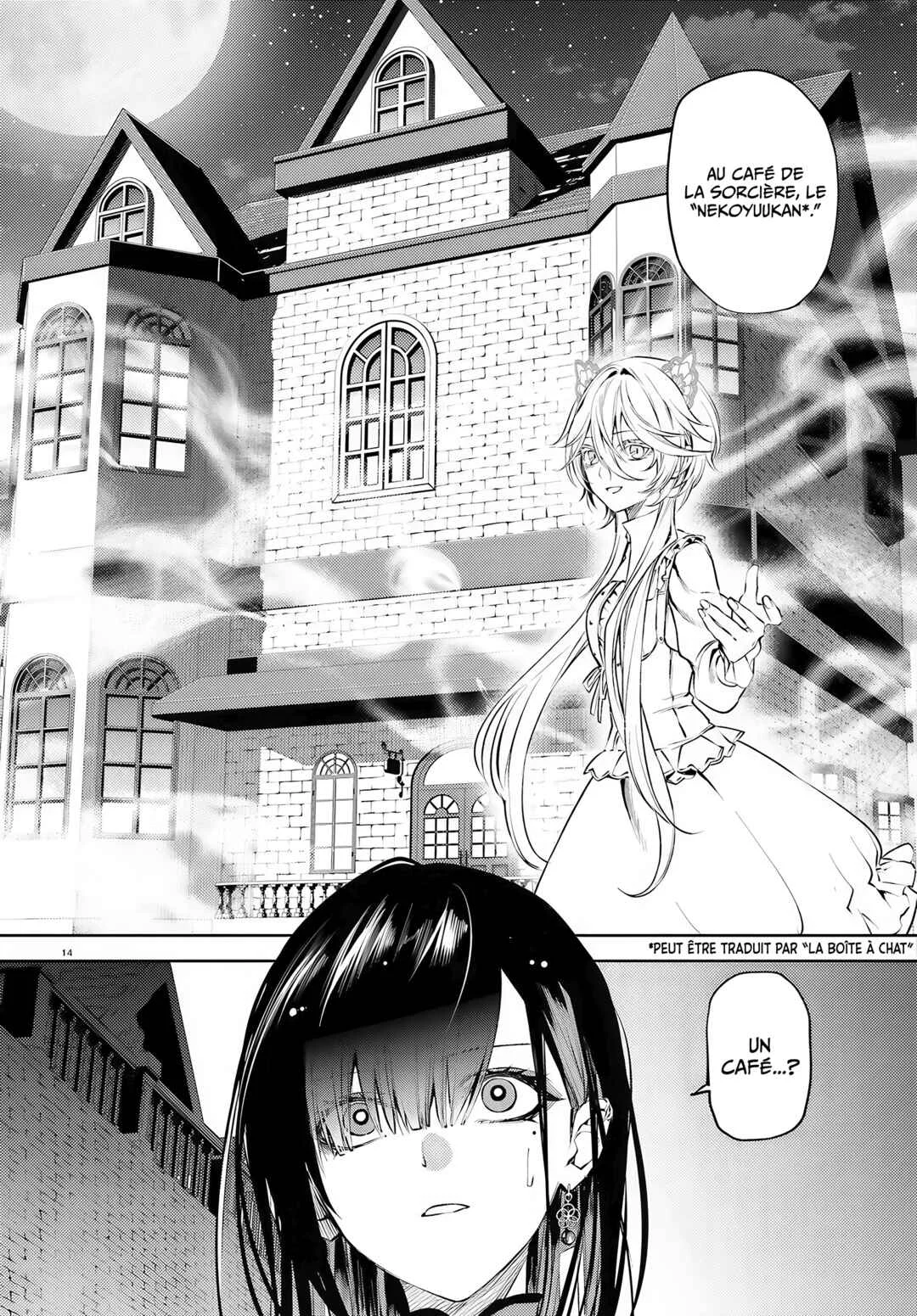 Howling Blaze: Souen no Kenshi to Fushi no Majo Chapitre 2: Le Nekoyuukan - Page 14