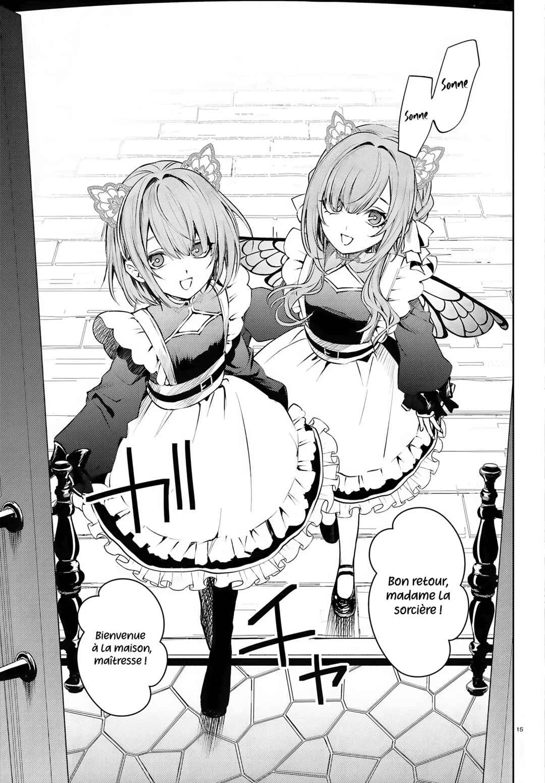 Howling Blaze: Souen no Kenshi to Fushi no Majo Chapitre 2: Le Nekoyuukan - Page 15