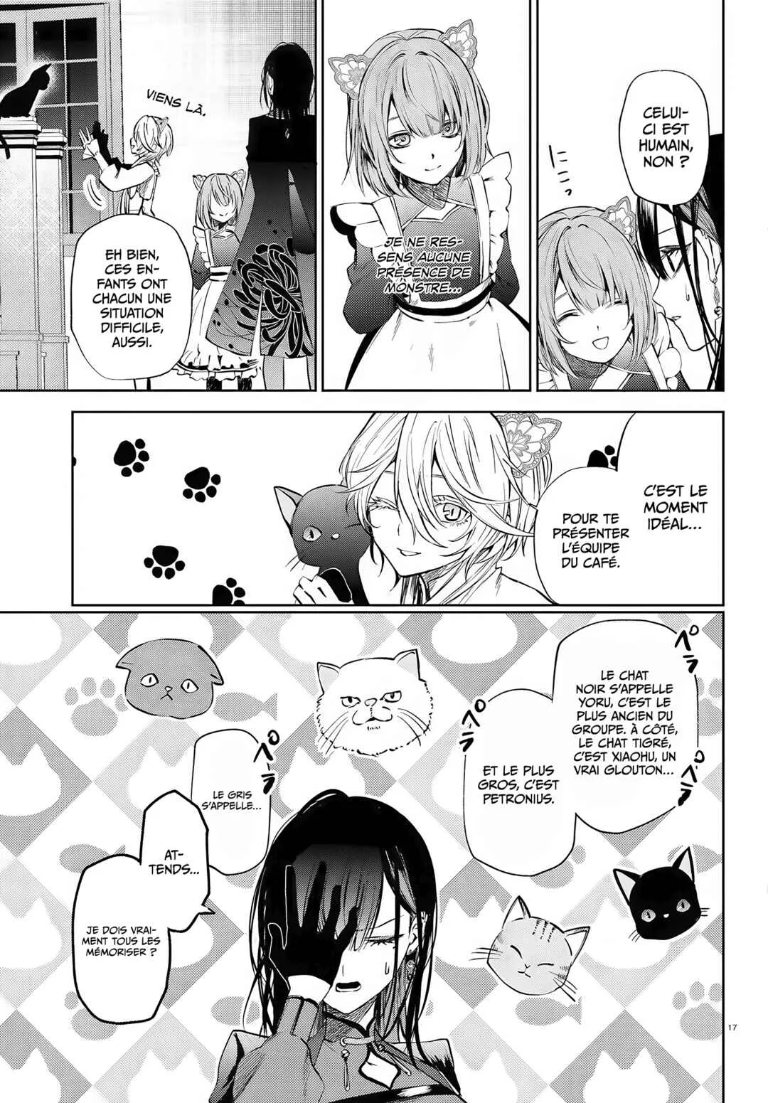Howling Blaze: Souen no Kenshi to Fushi no Majo Chapitre 2: Le Nekoyuukan - Page 17