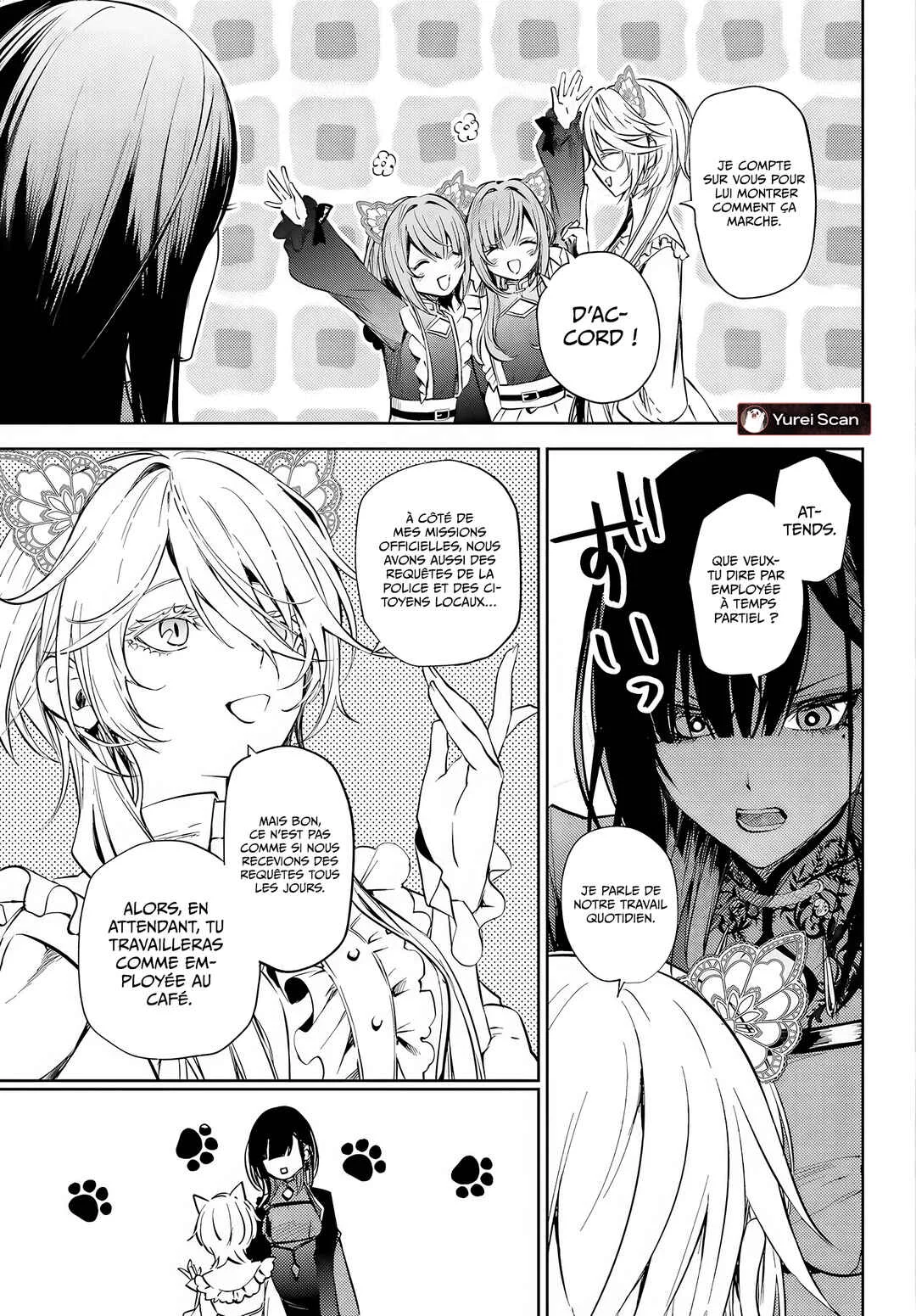 Howling Blaze: Souen no Kenshi to Fushi no Majo Chapitre 2: Le Nekoyuukan - Page 19