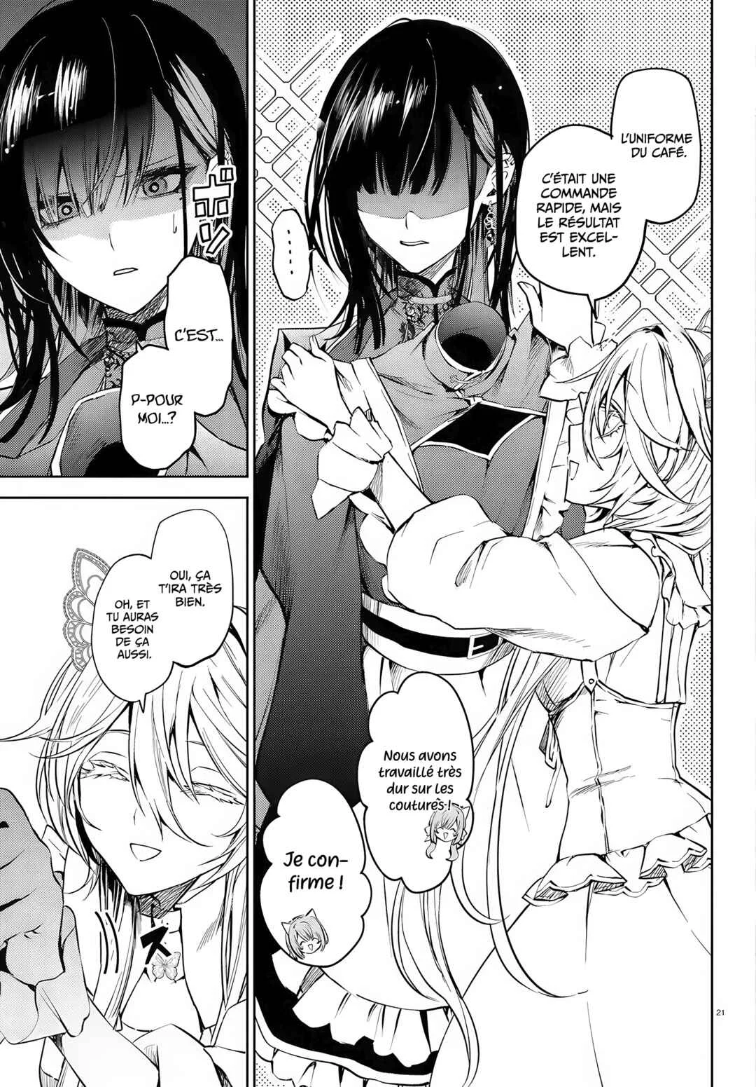 Howling Blaze: Souen no Kenshi to Fushi no Majo Chapitre 2: Le Nekoyuukan - Page 21