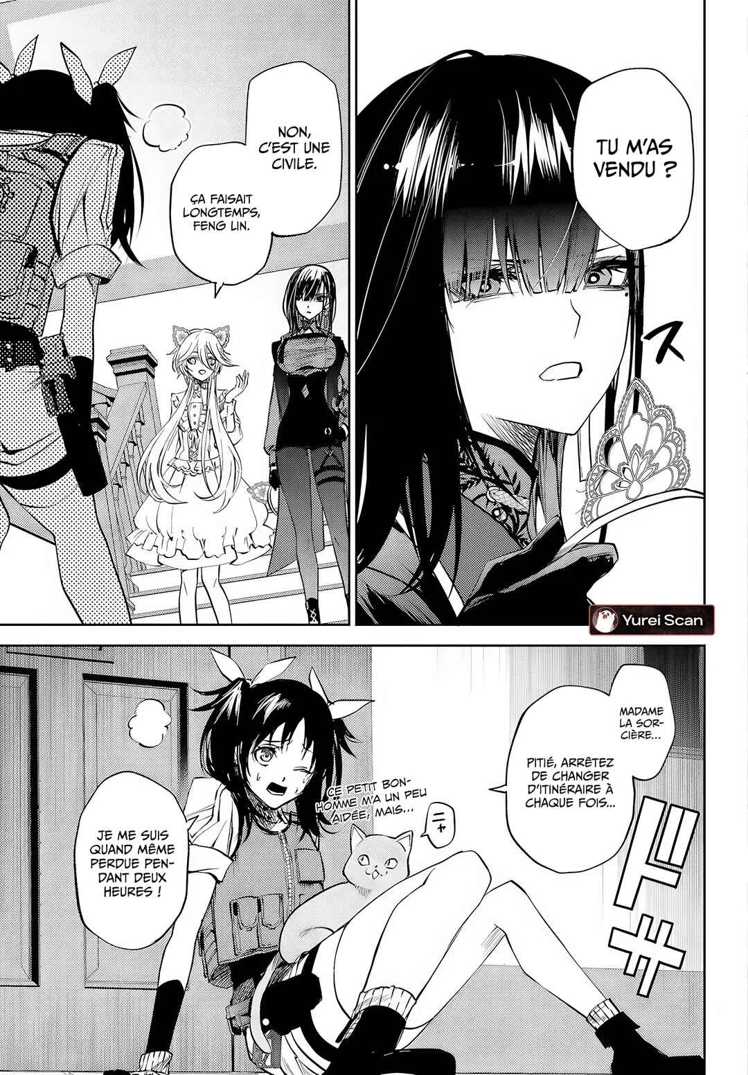 Howling Blaze: Souen no Kenshi to Fushi no Majo Chapitre 2: Le Nekoyuukan - Page 25