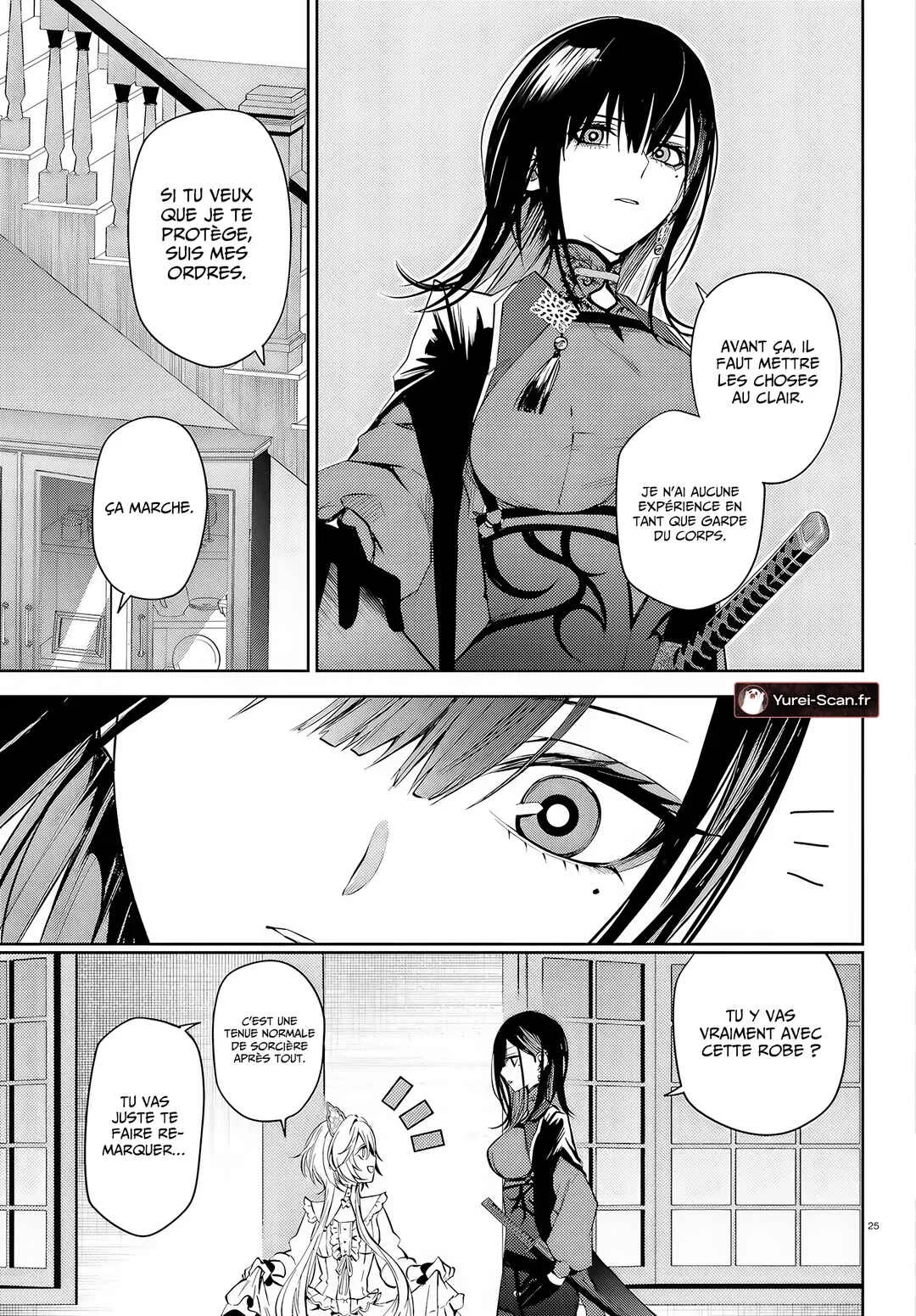 Howling Blaze: Souen no Kenshi to Fushi no Majo Chapitre 3: Première mission - Page 24