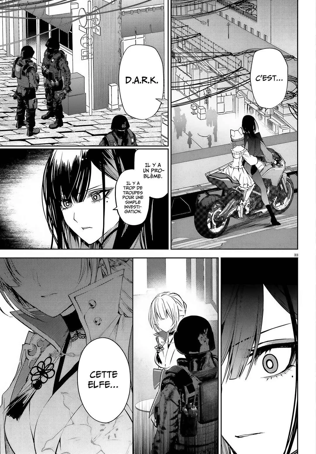 Howling Blaze: Souen no Kenshi to Fushi no Majo Chapitre 3: Première mission - Page 32