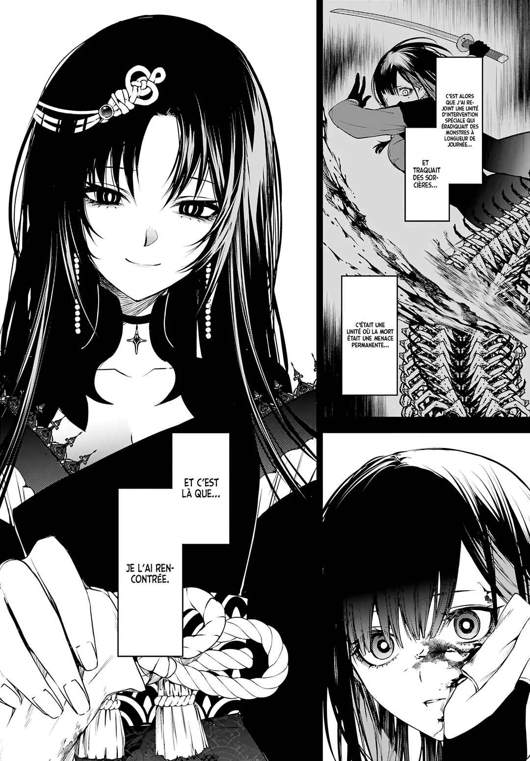 Howling Blaze: Souen no Kenshi to Fushi no Majo Chapitre 4: Rêves - Page 7