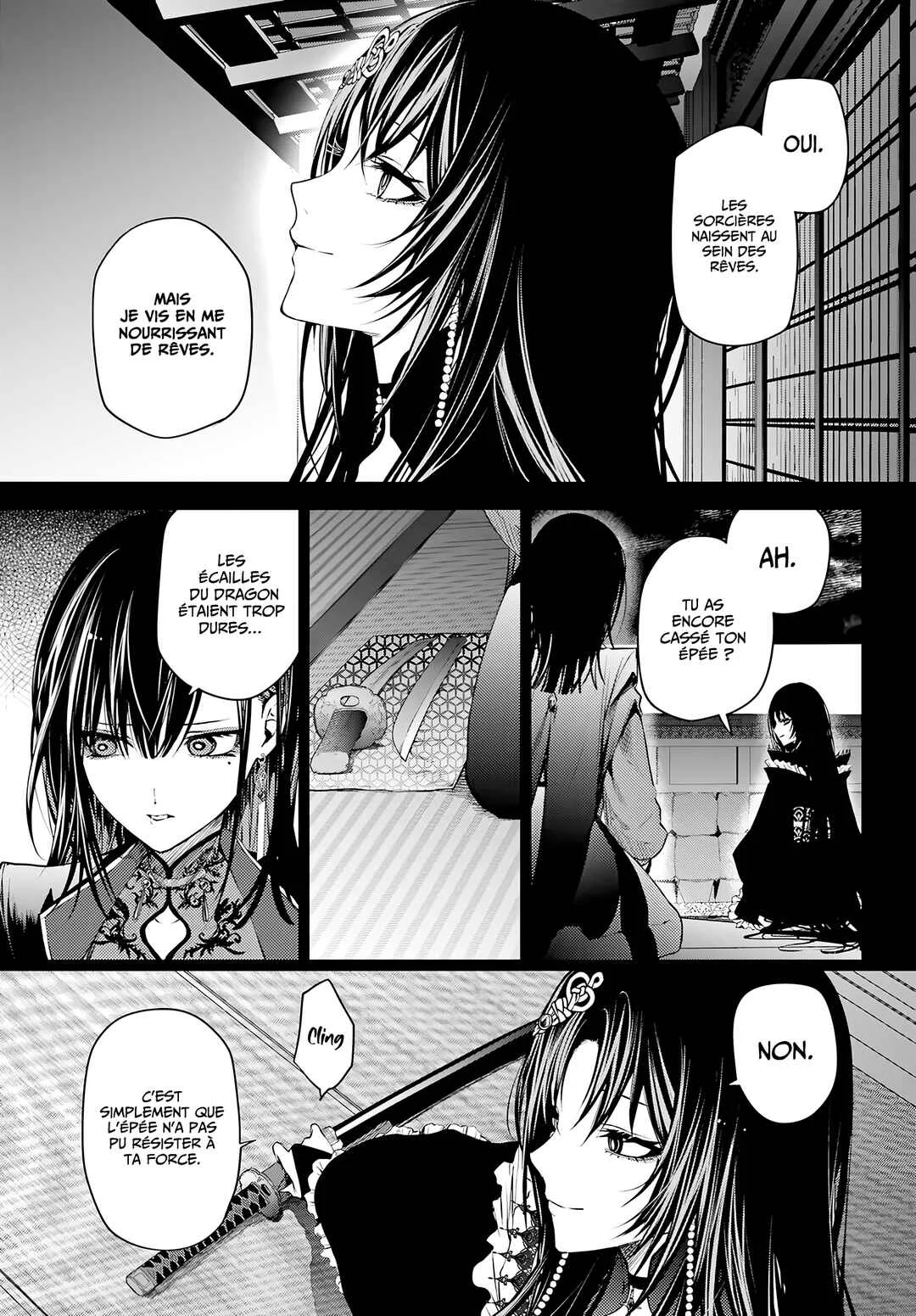 Howling Blaze: Souen no Kenshi to Fushi no Majo Chapitre 4: Rêves - Page 10