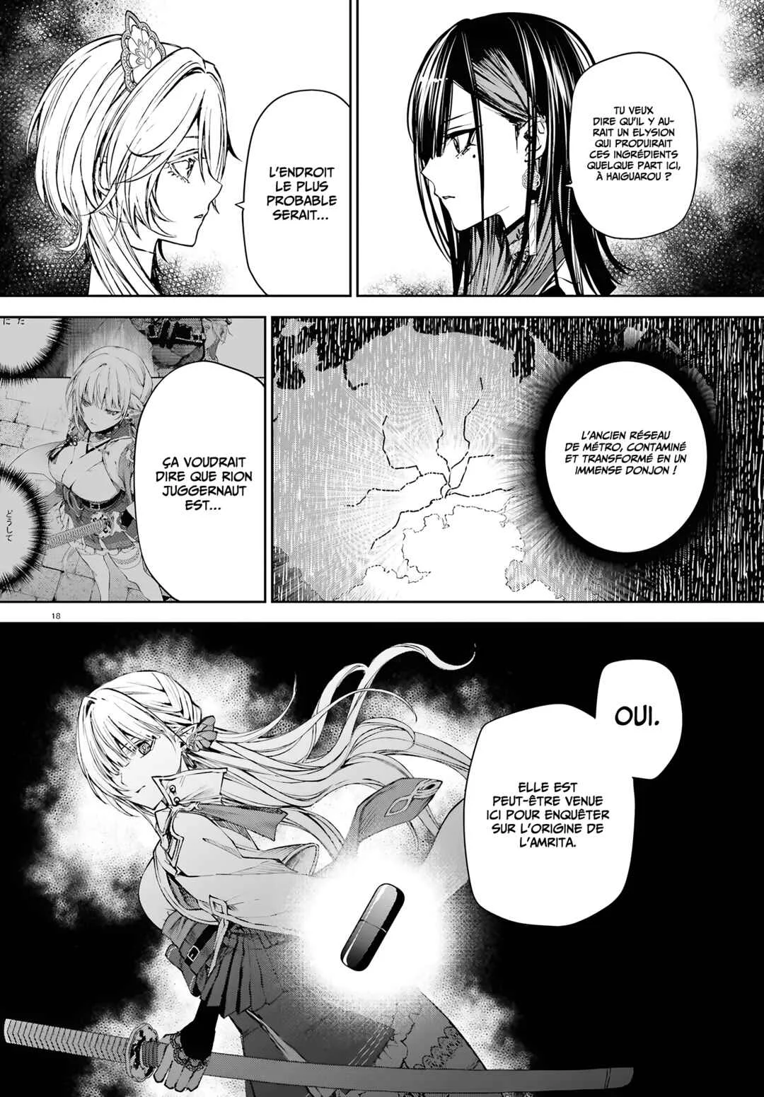 Howling Blaze: Souen no Kenshi to Fushi no Majo Chapitre 5: Le restaurant Crimson Dragon - Page 16