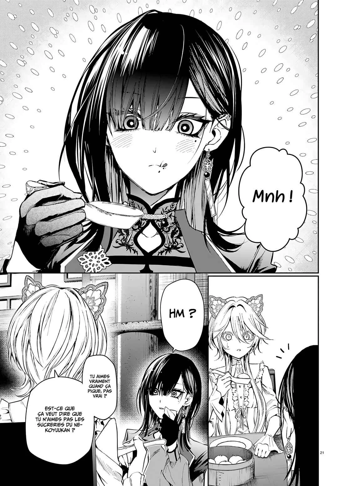 Howling Blaze: Souen no Kenshi to Fushi no Majo Chapitre 5: Le restaurant Crimson Dragon - Page 19
