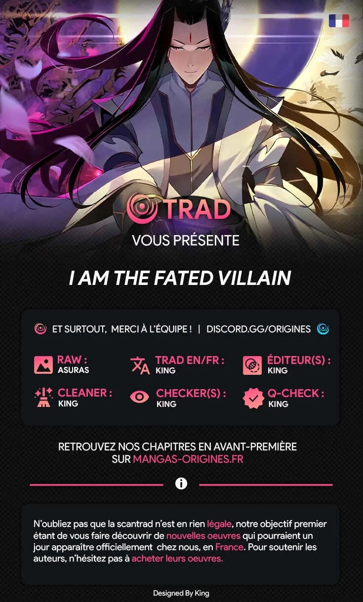 I Am the Fated Villain Chapitre 3 - Page 1