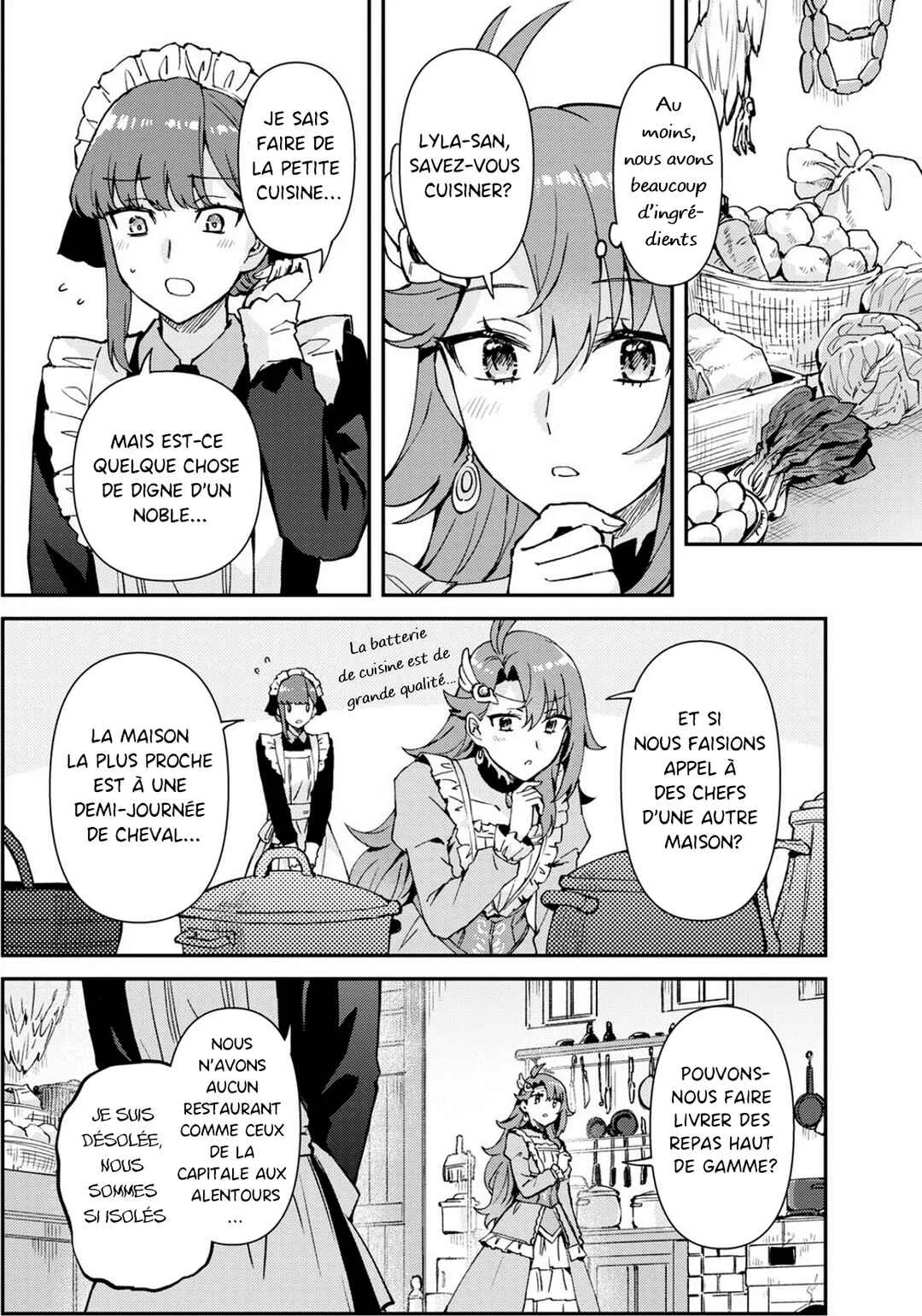 I Want to Make Black-Knight Fall In Love With Me! Chapitre 3: Quel genre de cuisine aimez vous? - Page 6