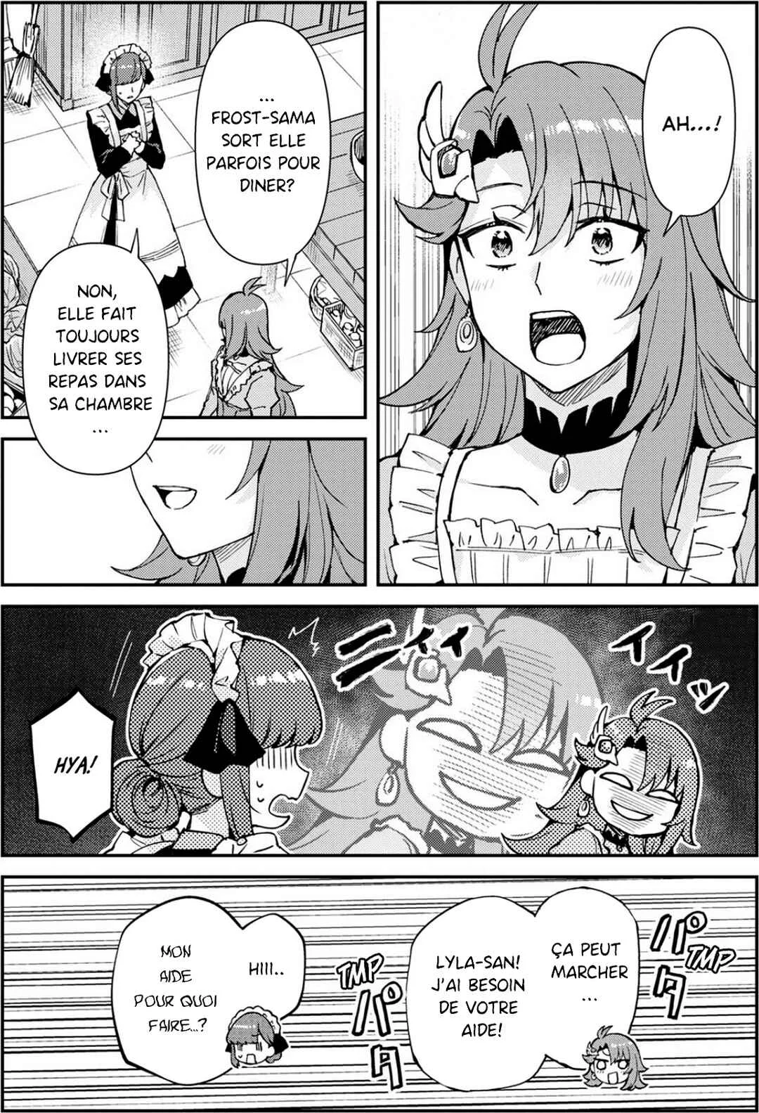 I Want to Make Black-Knight Fall In Love With Me! Chapitre 3: Quel genre de cuisine aimez vous? - Page 8