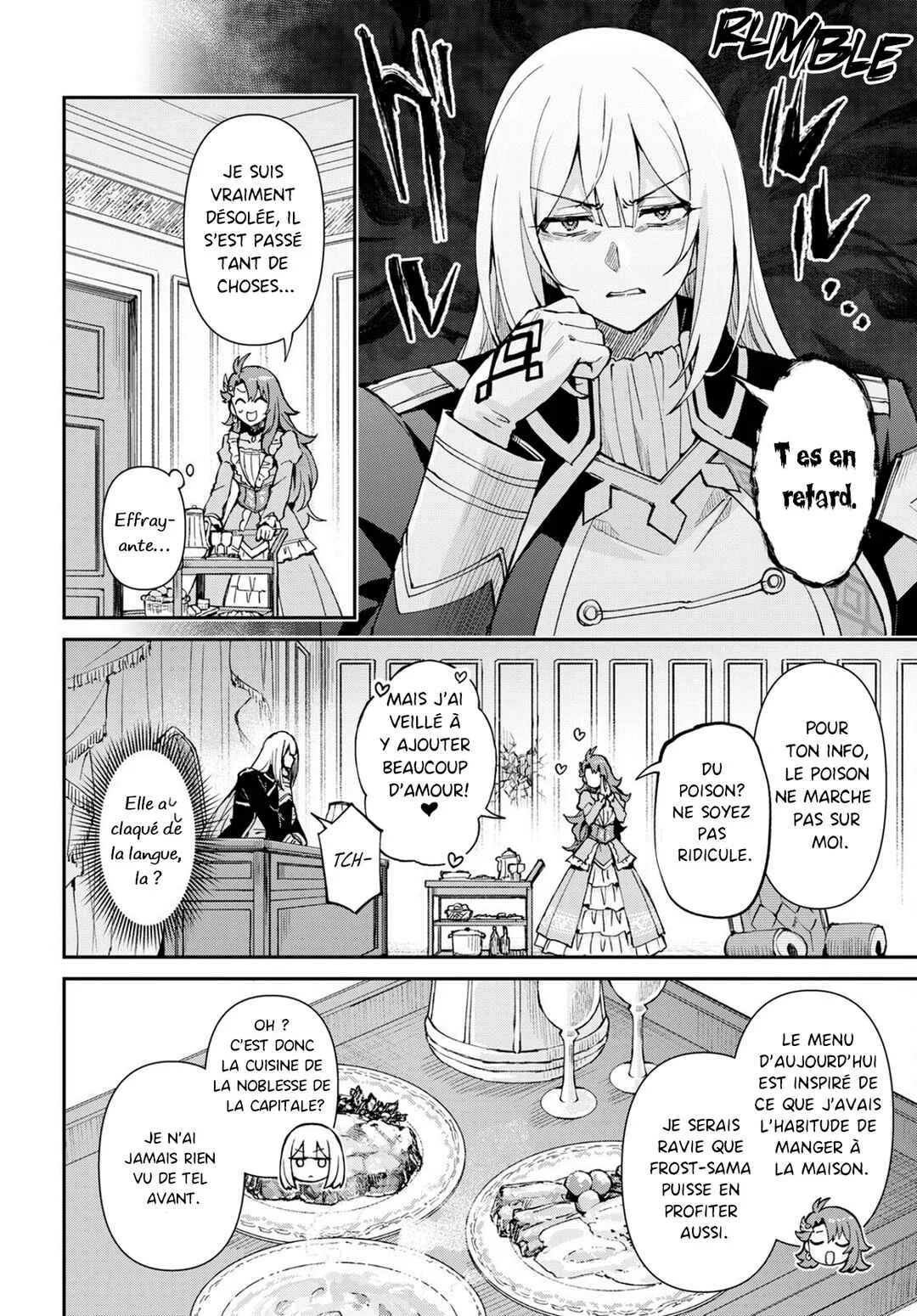I Want to Make Black-Knight Fall In Love With Me! Chapitre 3: Quel genre de cuisine aimez vous? - Page 12