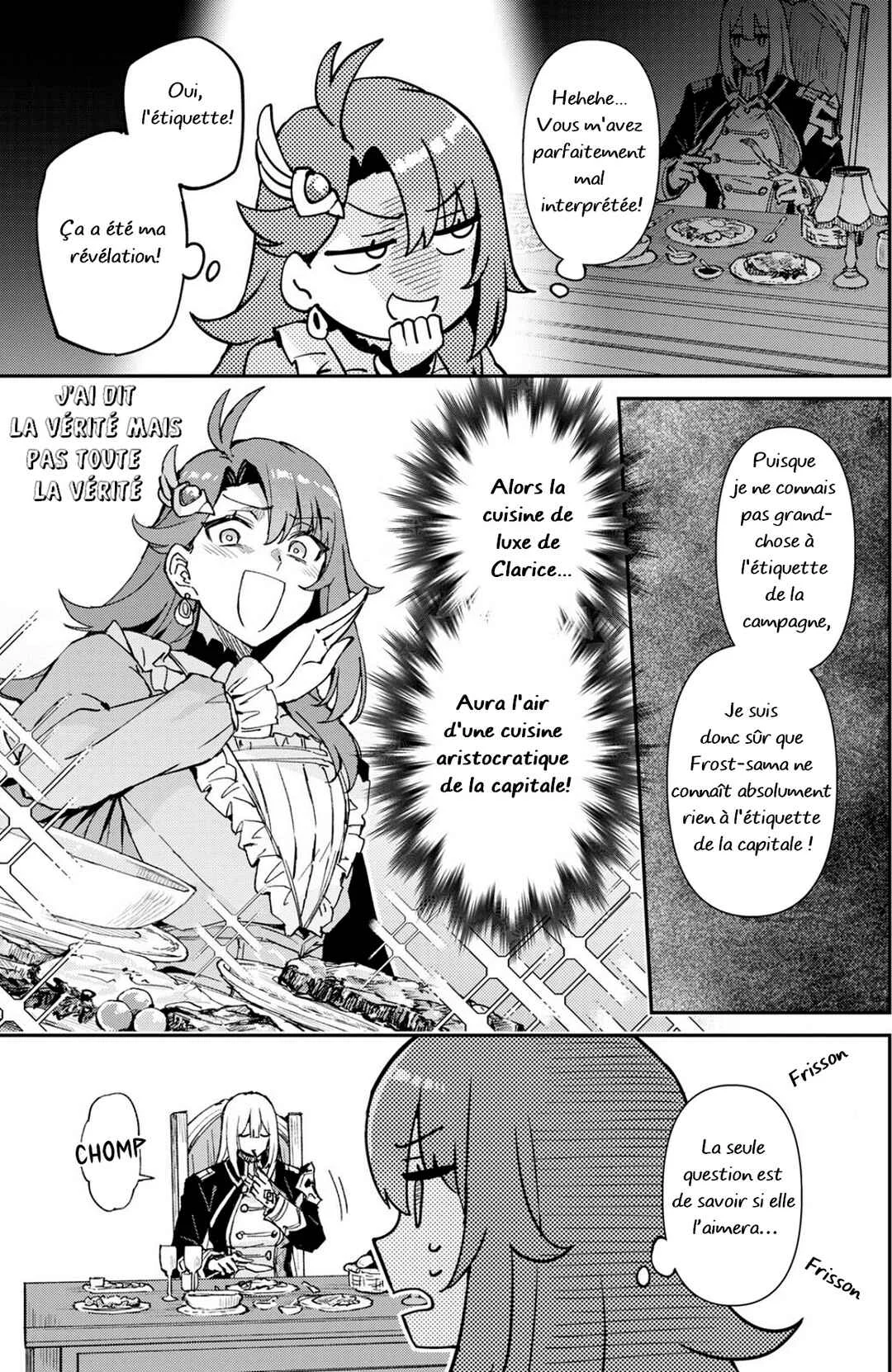 I Want to Make Black-Knight Fall In Love With Me! Chapitre 3: Quel genre de cuisine aimez vous? - Page 13
