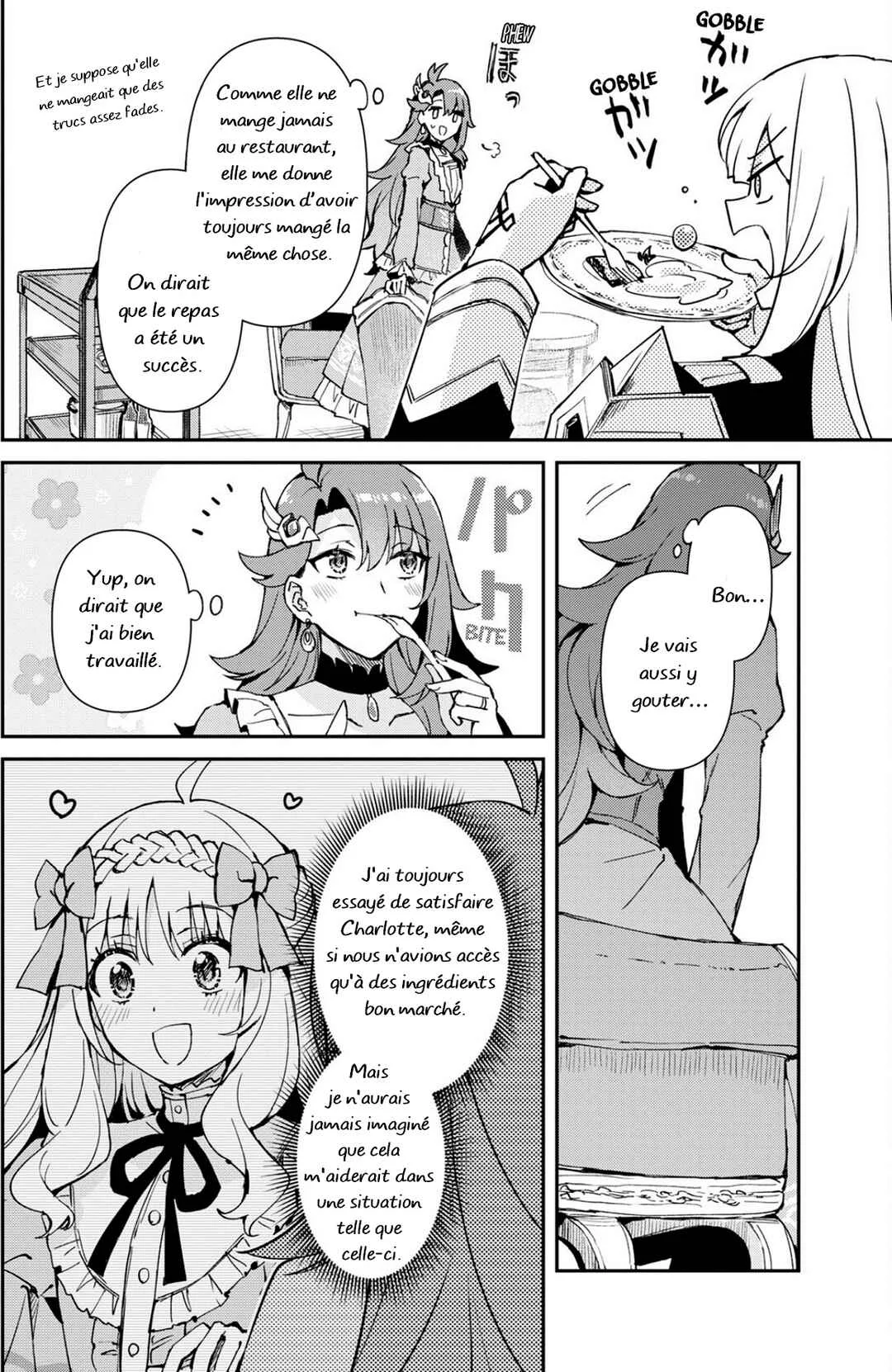 I Want to Make Black-Knight Fall In Love With Me! Chapitre 3: Quel genre de cuisine aimez vous? - Page 16