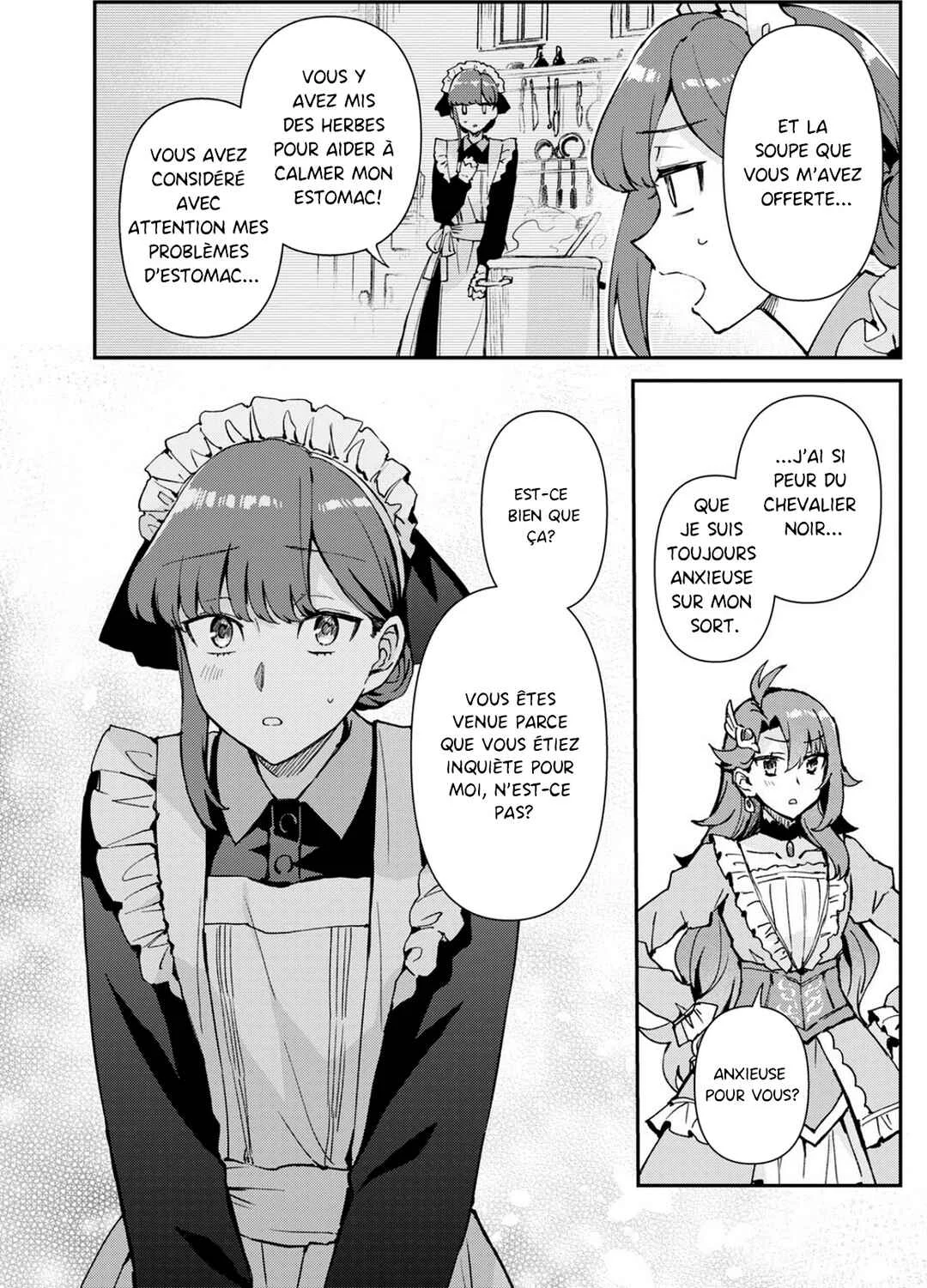 I Want to Make Black-Knight Fall In Love With Me! Chapitre 3: Quel genre de cuisine aimez vous? - Page 25