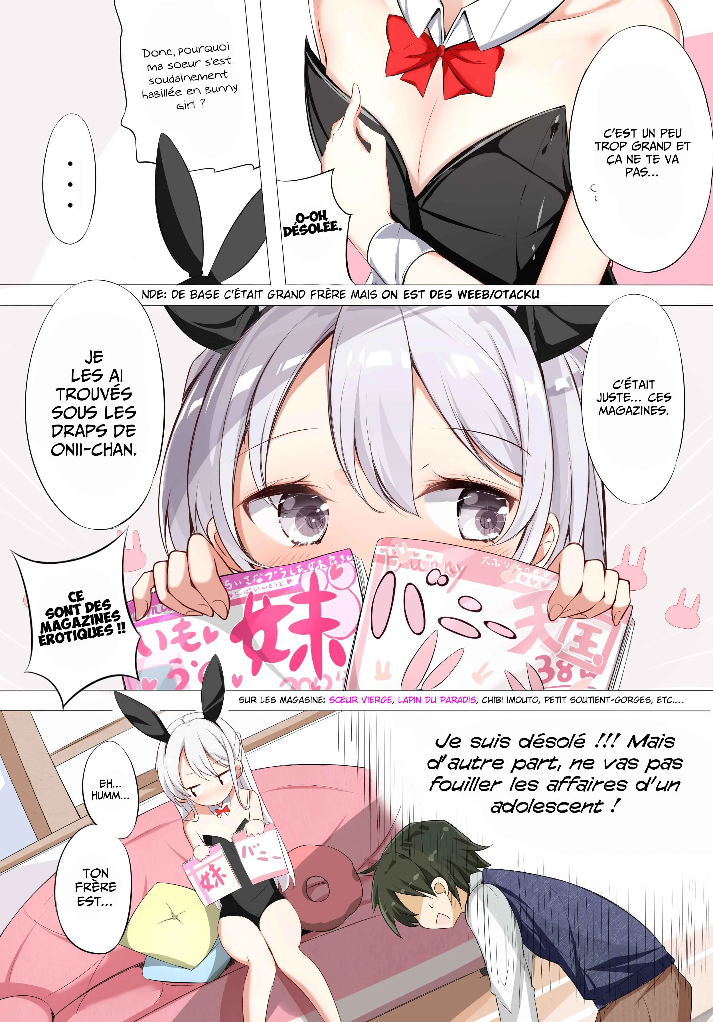 Imouto ga Ichi Nichi Ikkai Shika Me wo Awasete Kurenai. Chapitre 1 - Page 4