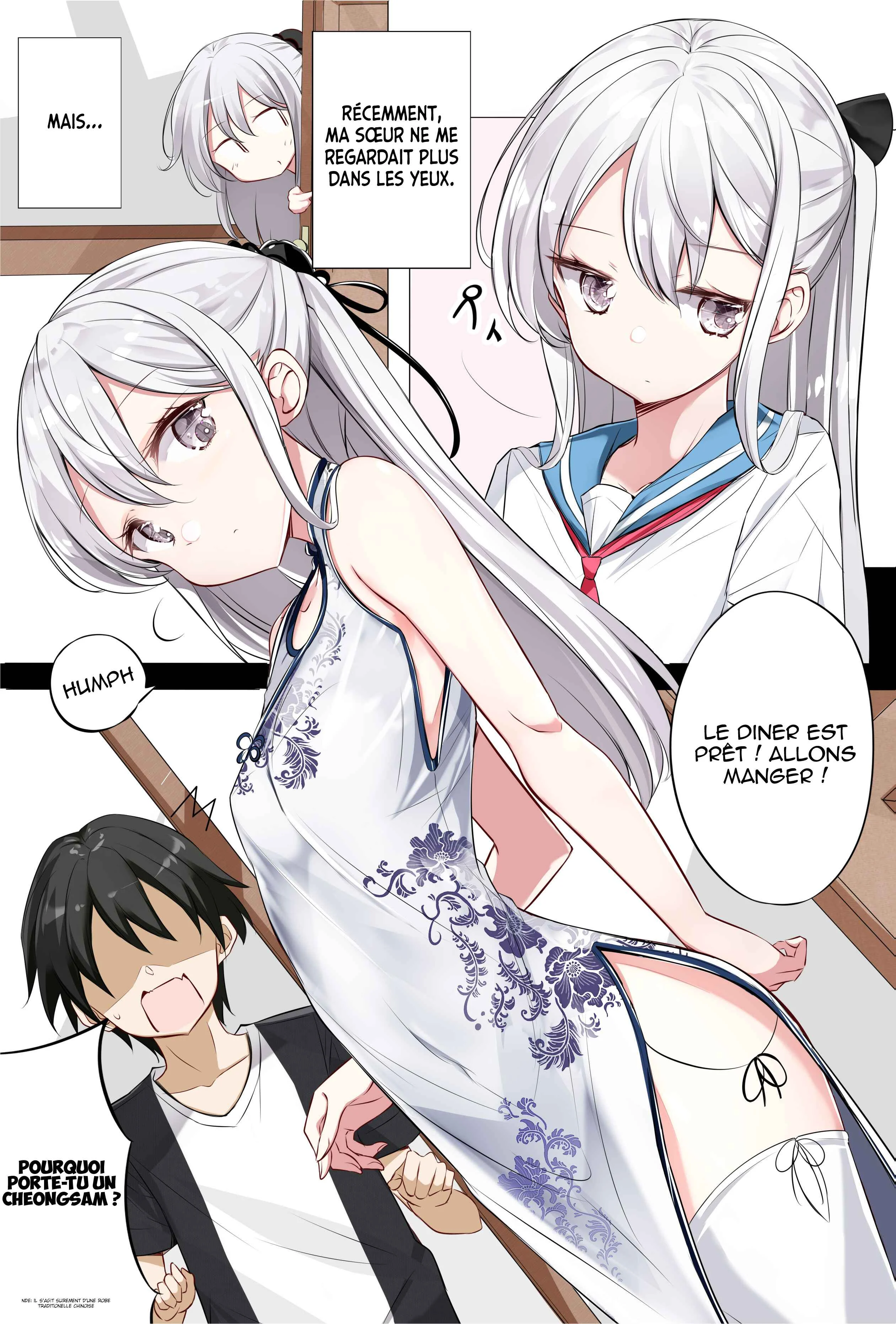 Imouto ga Ichi Nichi Ikkai Shika Me wo Awasete Kurenai. Chapitre 3 - Page 1