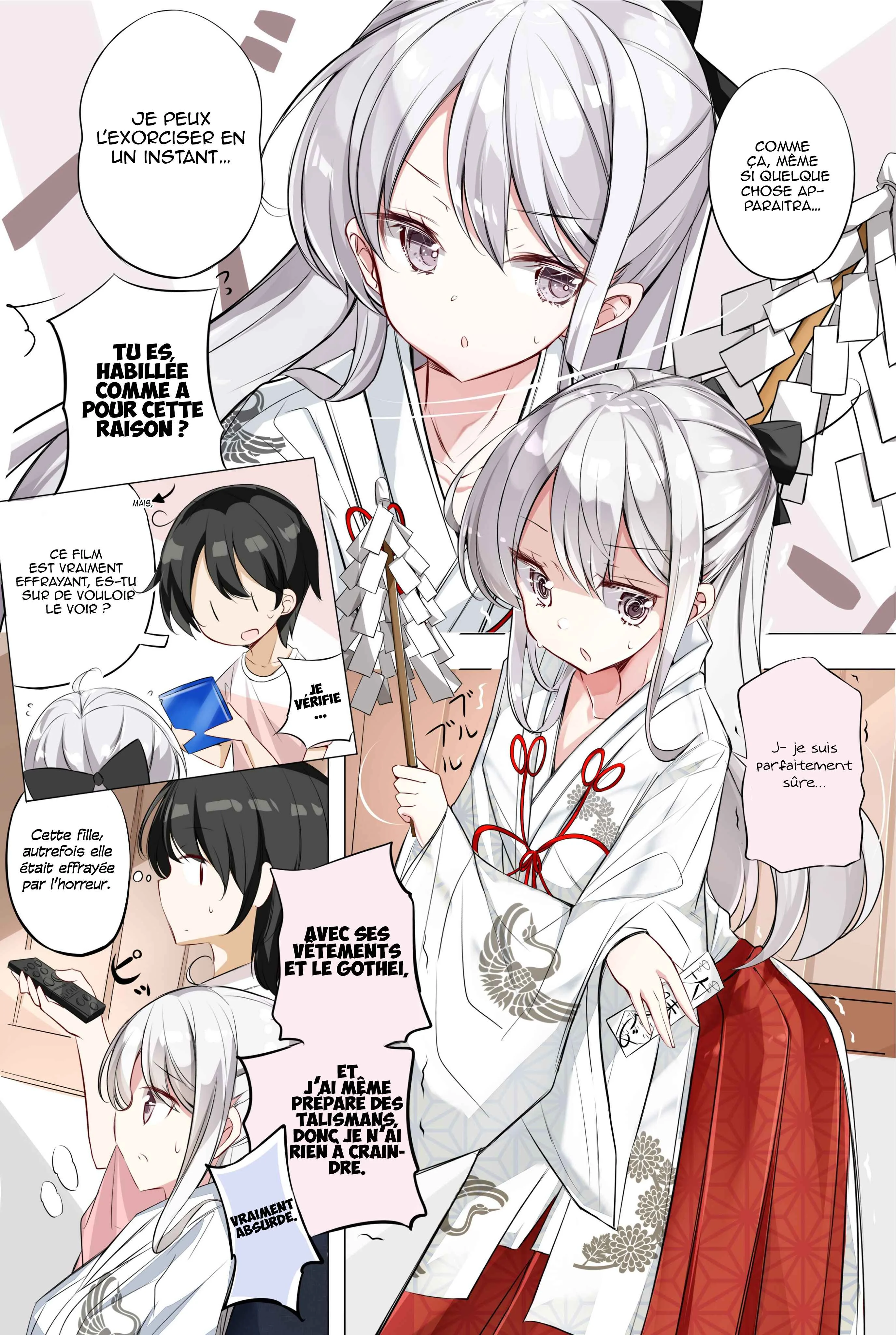 Imouto ga Ichi Nichi Ikkai Shika Me wo Awasete Kurenai. Chapitre 4: Ma sœur habillée en miko ne me regarde dans les yeux qu'une fois par jour. - Page 2