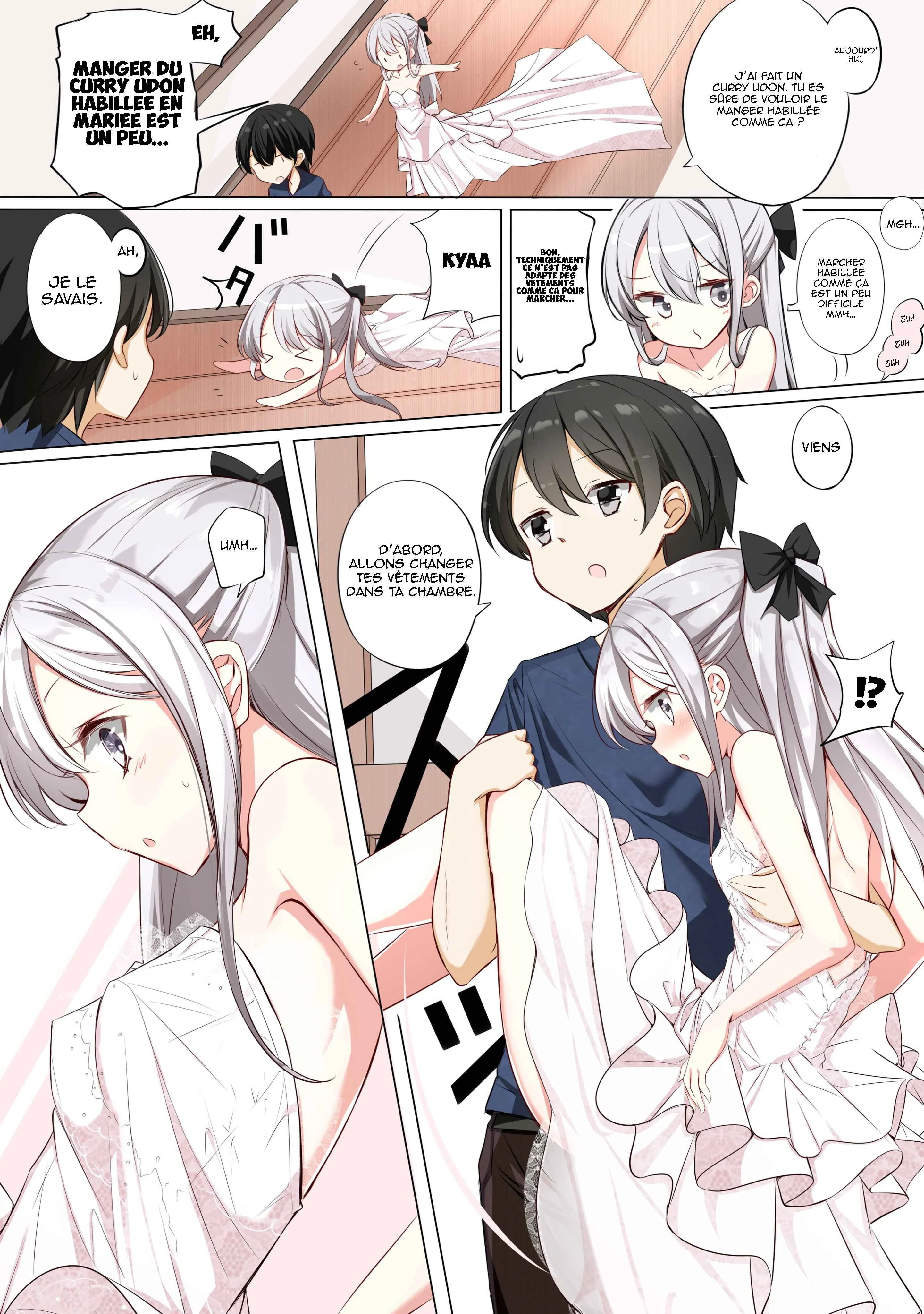 Imouto ga Ichi Nichi Ikkai Shika Me wo Awasete Kurenai. Chapitre 5: Une seule fois dans le ciel, je rencontrerai ma sœur en robe de mariée - Page 3