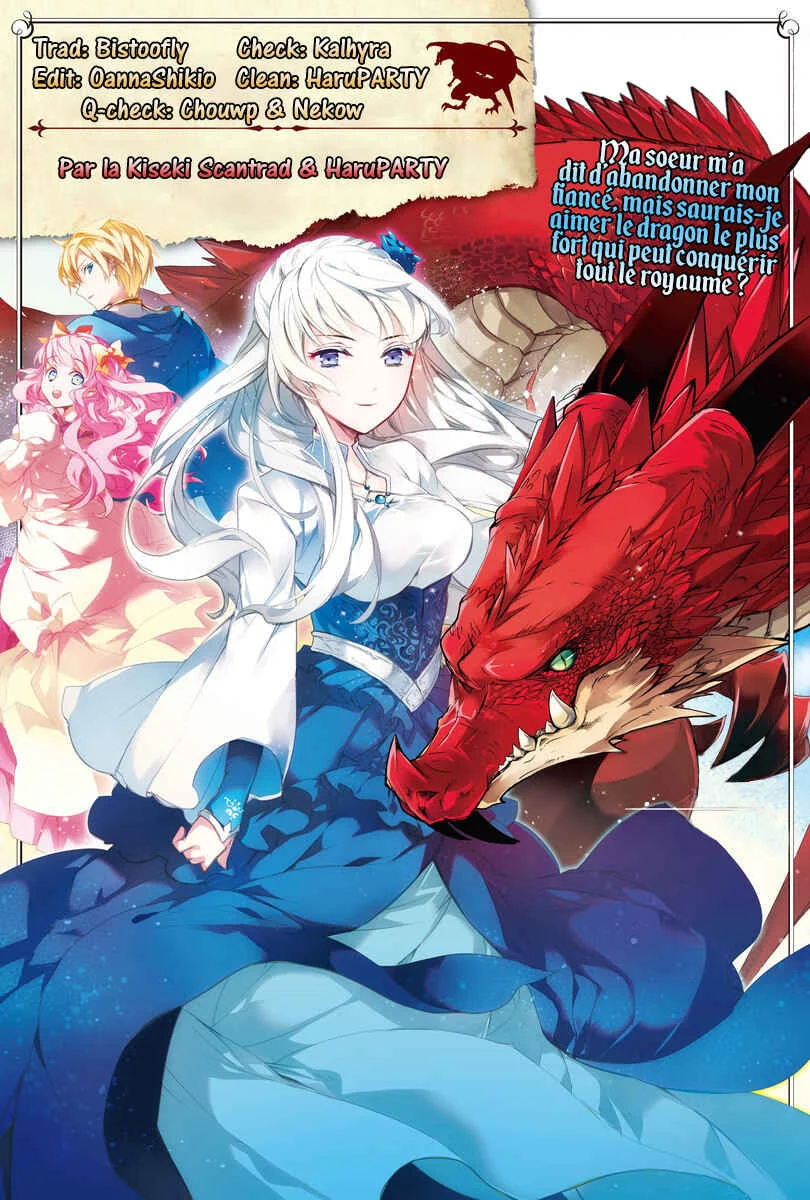 Imouto ni Kon'yakusha o Yuzure to Iwaremashita: Saikyou no Ryuu ni Kiniirarete Masaka no Oukoku Nottori? Chapitre 5 - Page 1