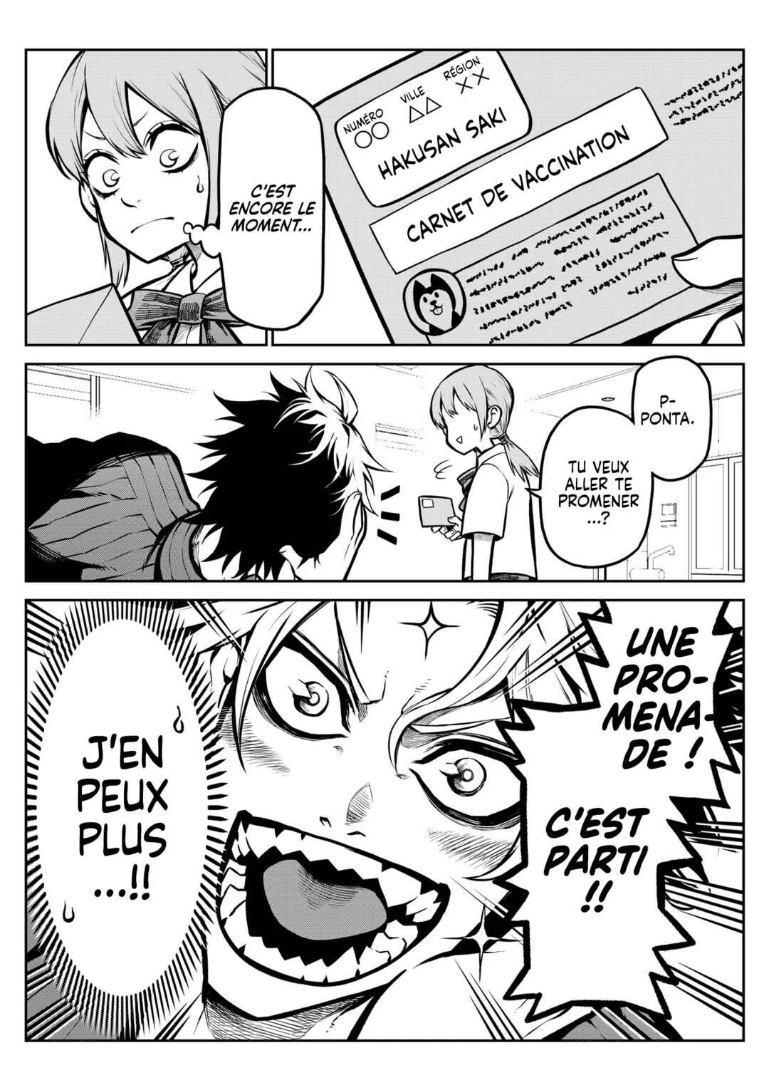 Inu ga Hito ni Naru Hanashi Chapitre 3 - Page 2