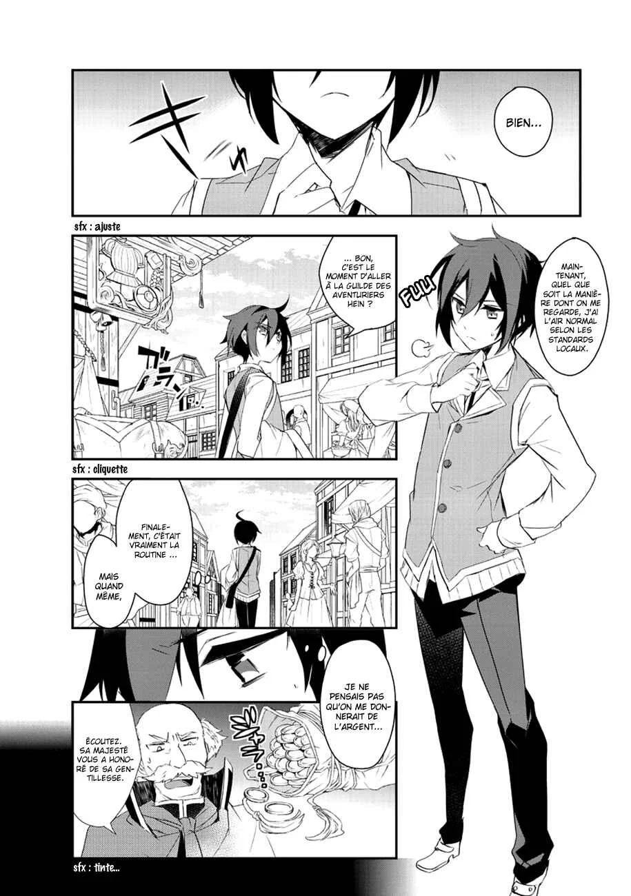Isekai Mahou wa Okureteru! Chapitre 9: Sans oublier la promesse faite à la guilde des aventuriers - Page 1