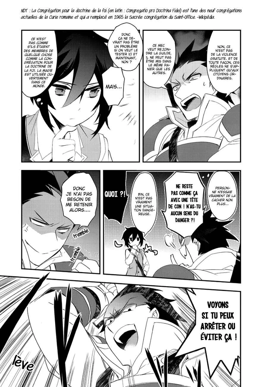 Isekai Mahou wa Okureteru! Chapitre 9: Sans oublier la promesse faite à la guilde des aventuriers - Page 14